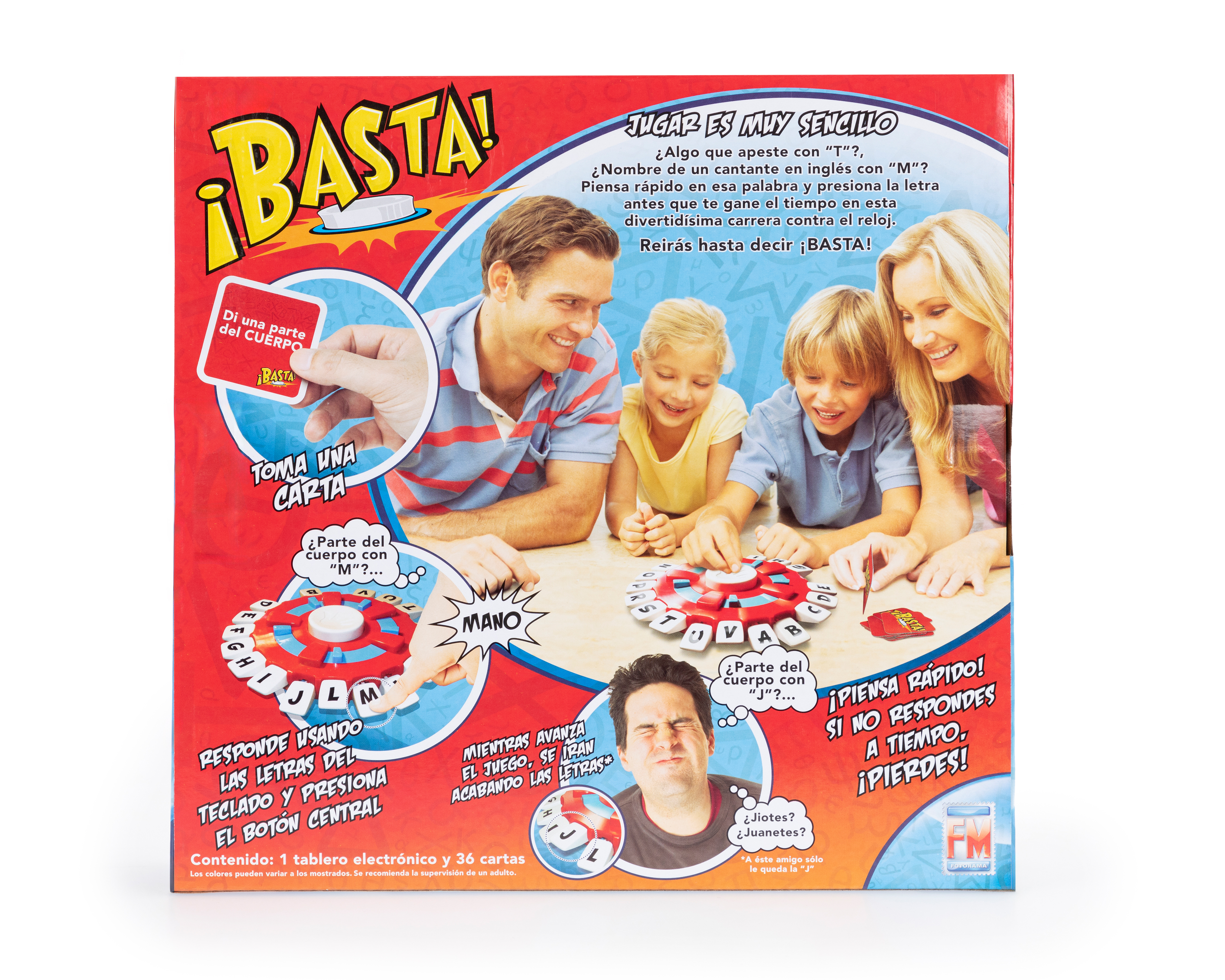 Juego de Mesa ¡Basta! Fotorama