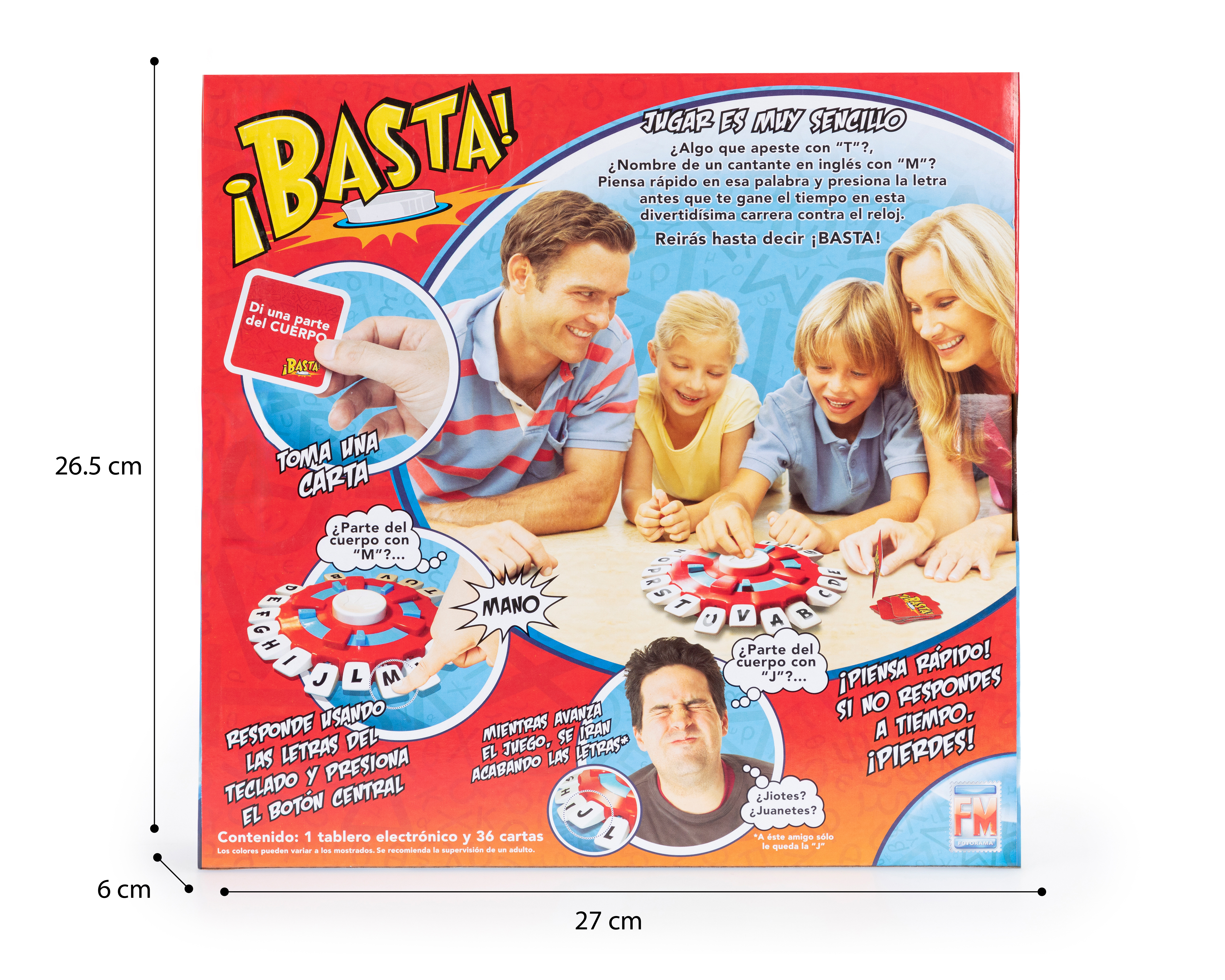 Foto 4 pulgar | Foto 3 | Juego de Mesa ¡Basta! Fotorama