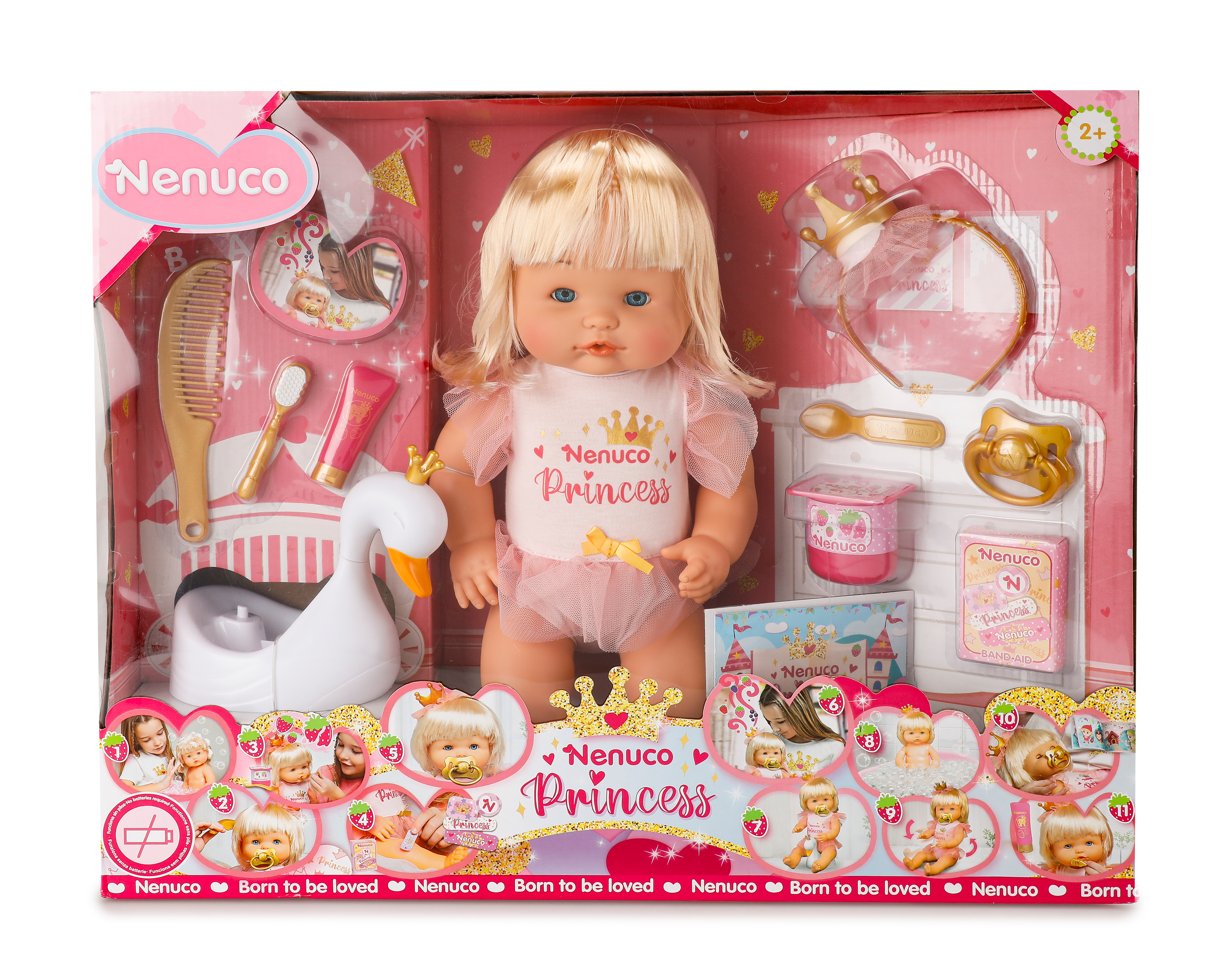 Muñeca Nancy Nenuco Princesa con Accesorios