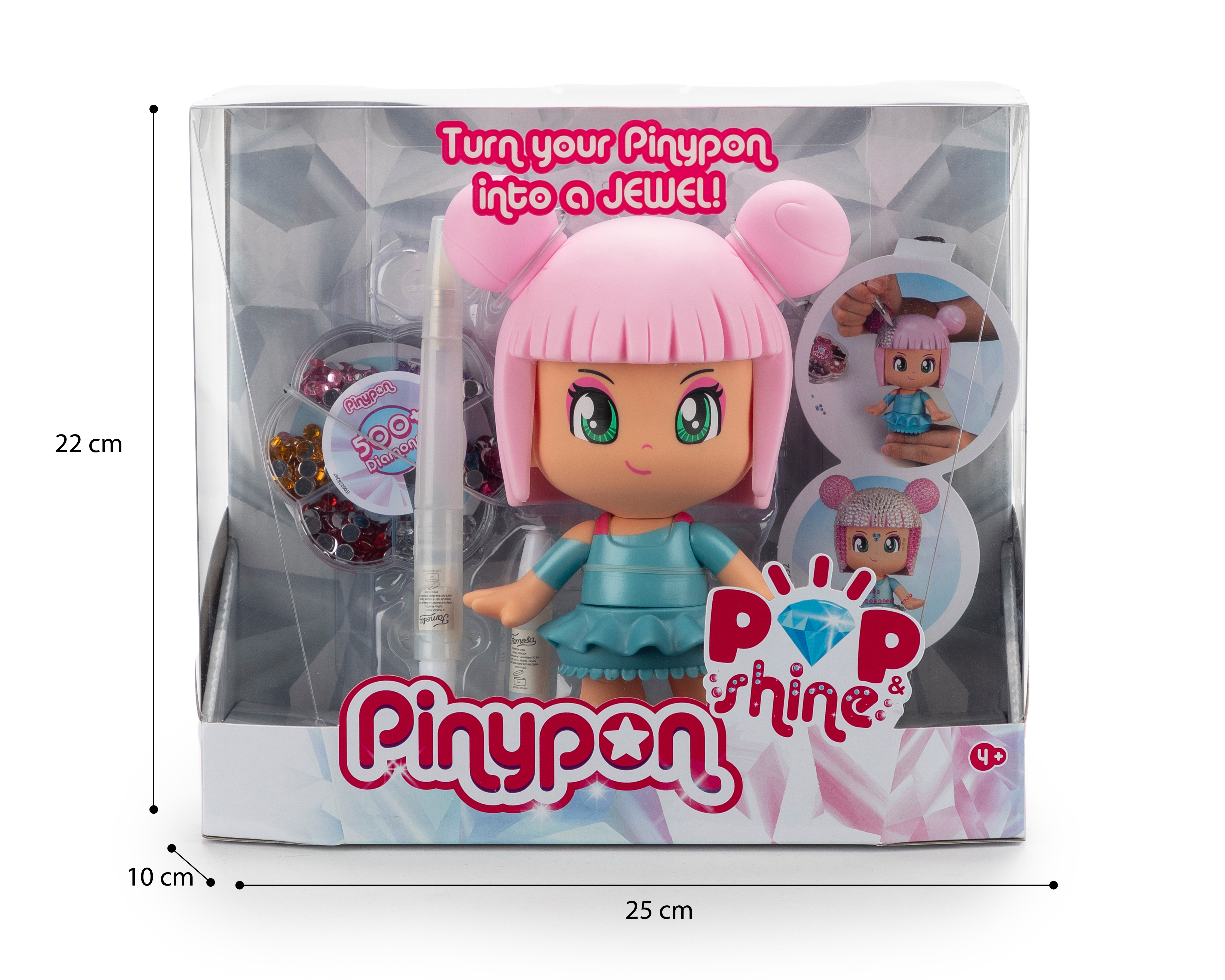 Foto 4 pulgar | Foto 3 | Muñeca Pinypon Pop & Shine