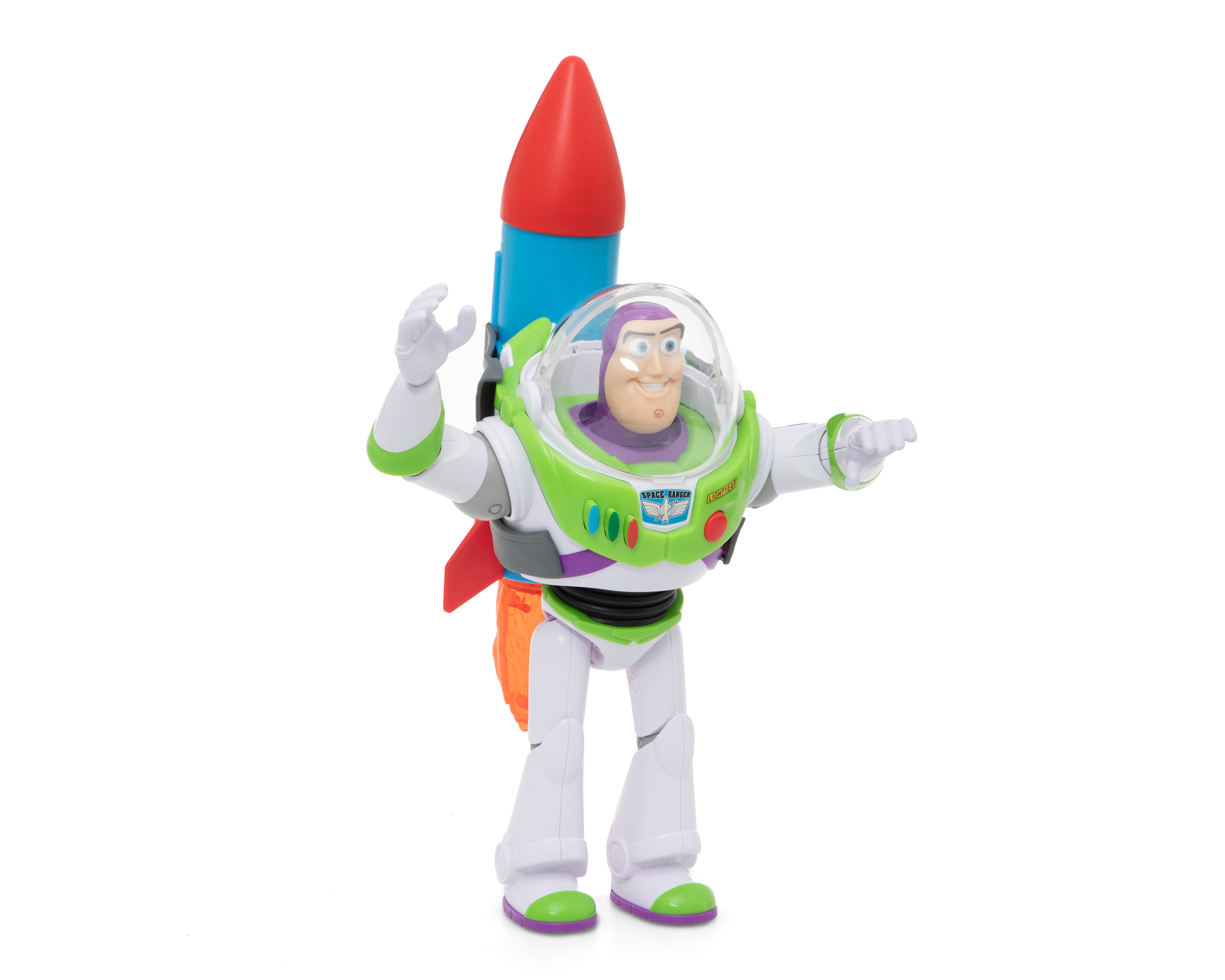 Cohete de Rescate y Buzz Lightyear Disney Toy Story con Sonido