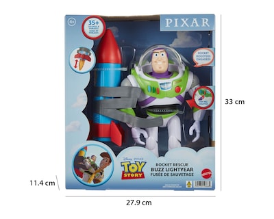 Foto 5 | Foto 5 | Cohete de Rescate y Buzz Lightyear Disney Toy Story con Sonido