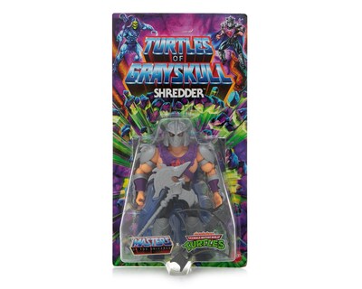 Foto 1 | Foto 1 | Shredder Figura de Acción Mattel Turtles of Grayskull