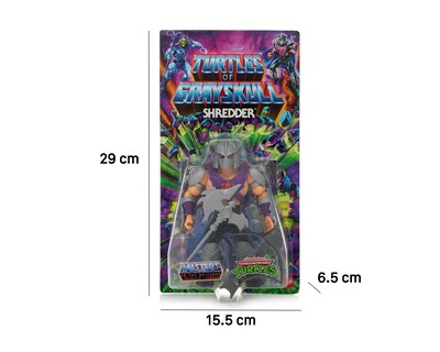 Foto 4 | Foto 4 | Shredder Figura de Acción Mattel Turtles of Grayskull