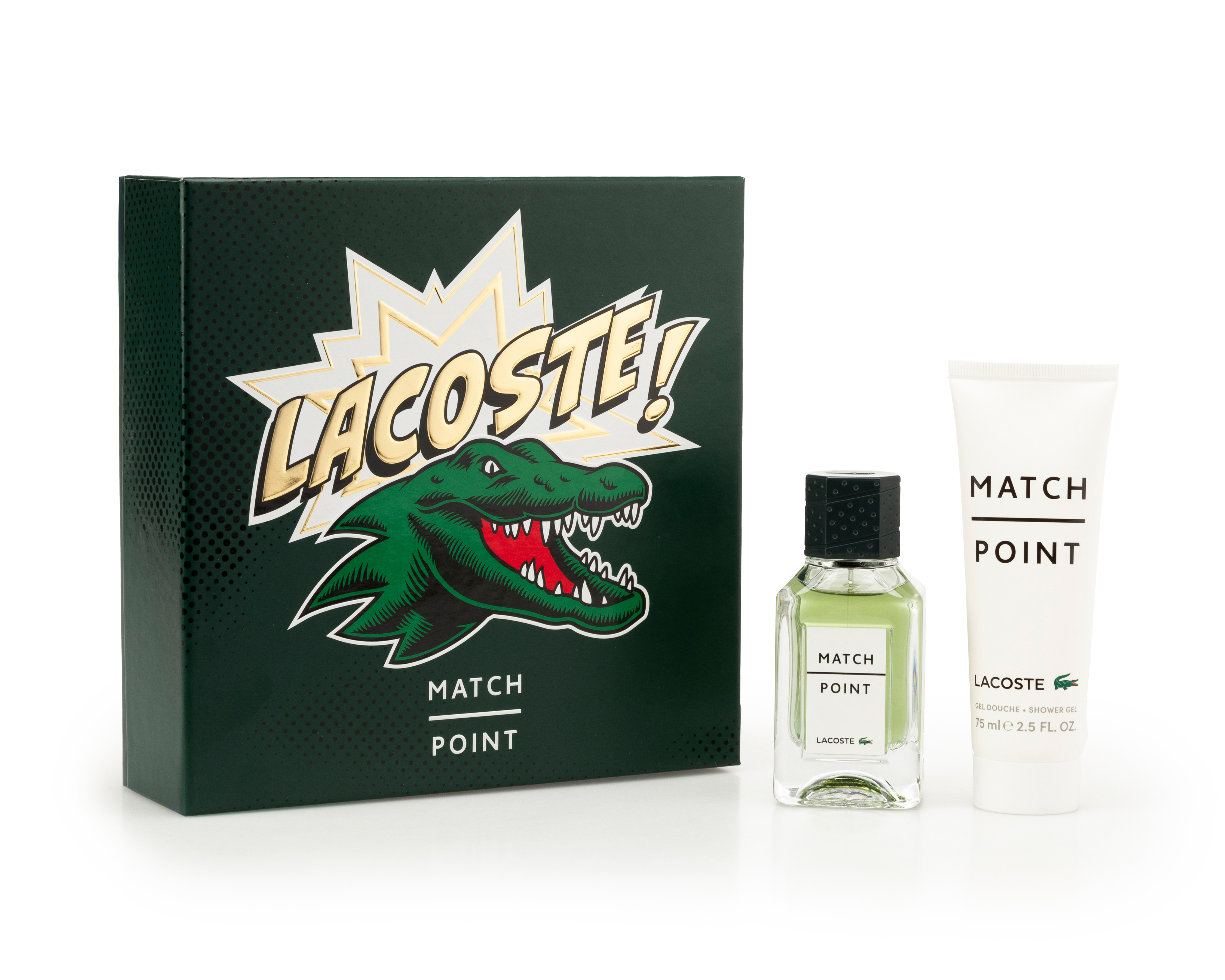 Estuche para Hombre Lacoste Match Point 2 Piezas