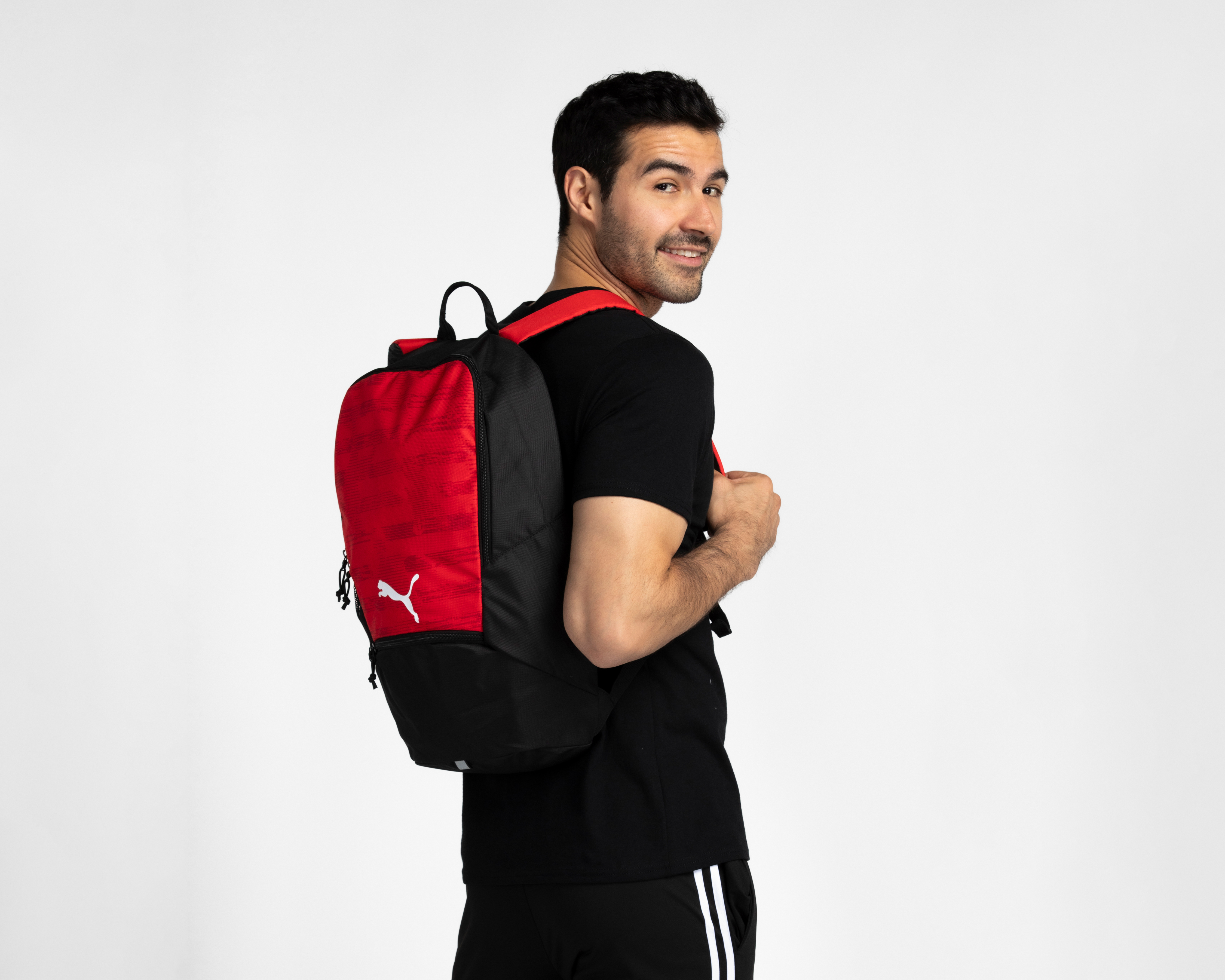 Foto 5 pulgar | Foto 8 | Mochila Puma individualRISE Roja