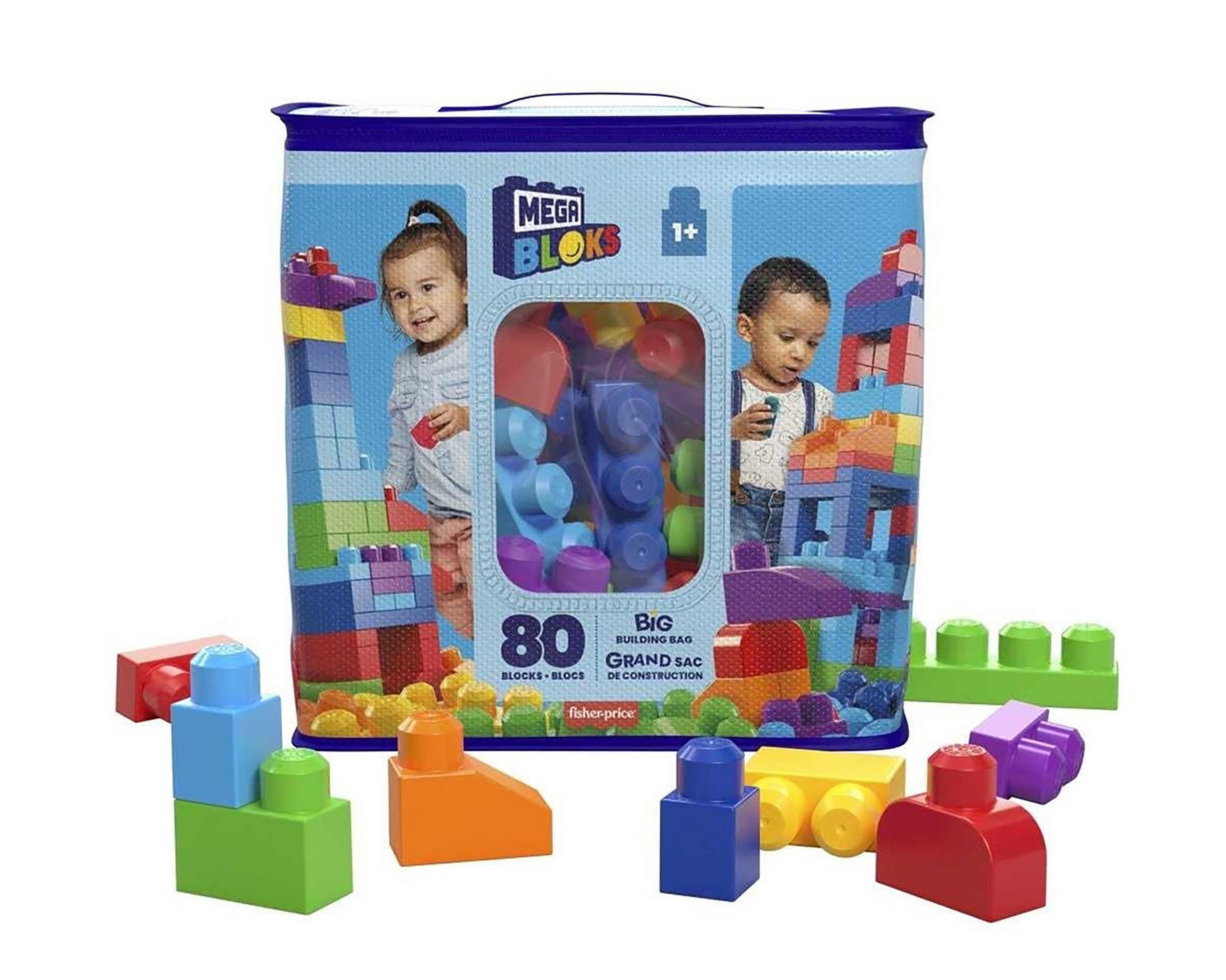 Foto 1 | Foto 1 | Bloques de Construcción Mega Bloks 80 Piezas