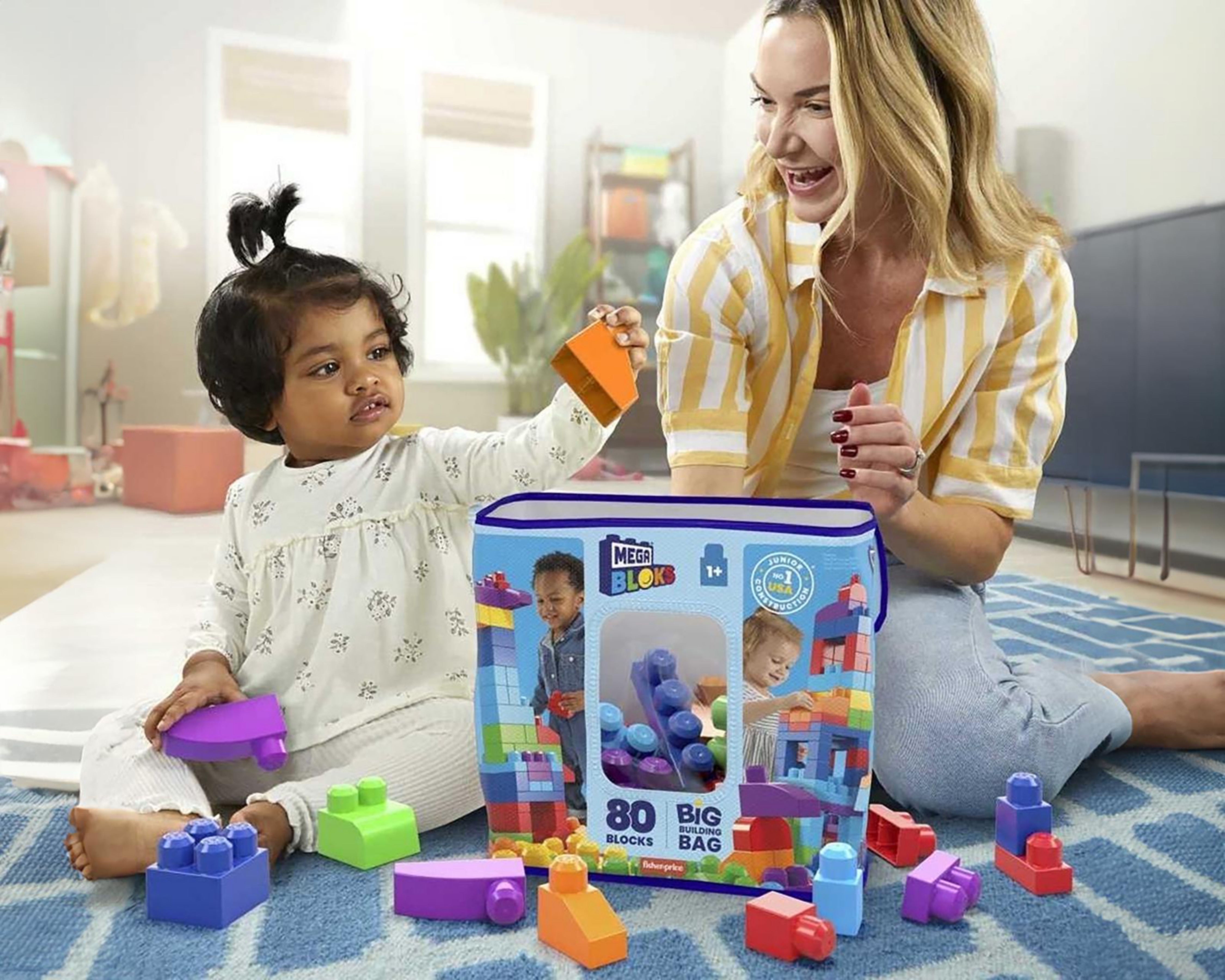 Foto 6 pulgar | Foto 5 | Bloques de Construcción Mega Bloks 80 Piezas