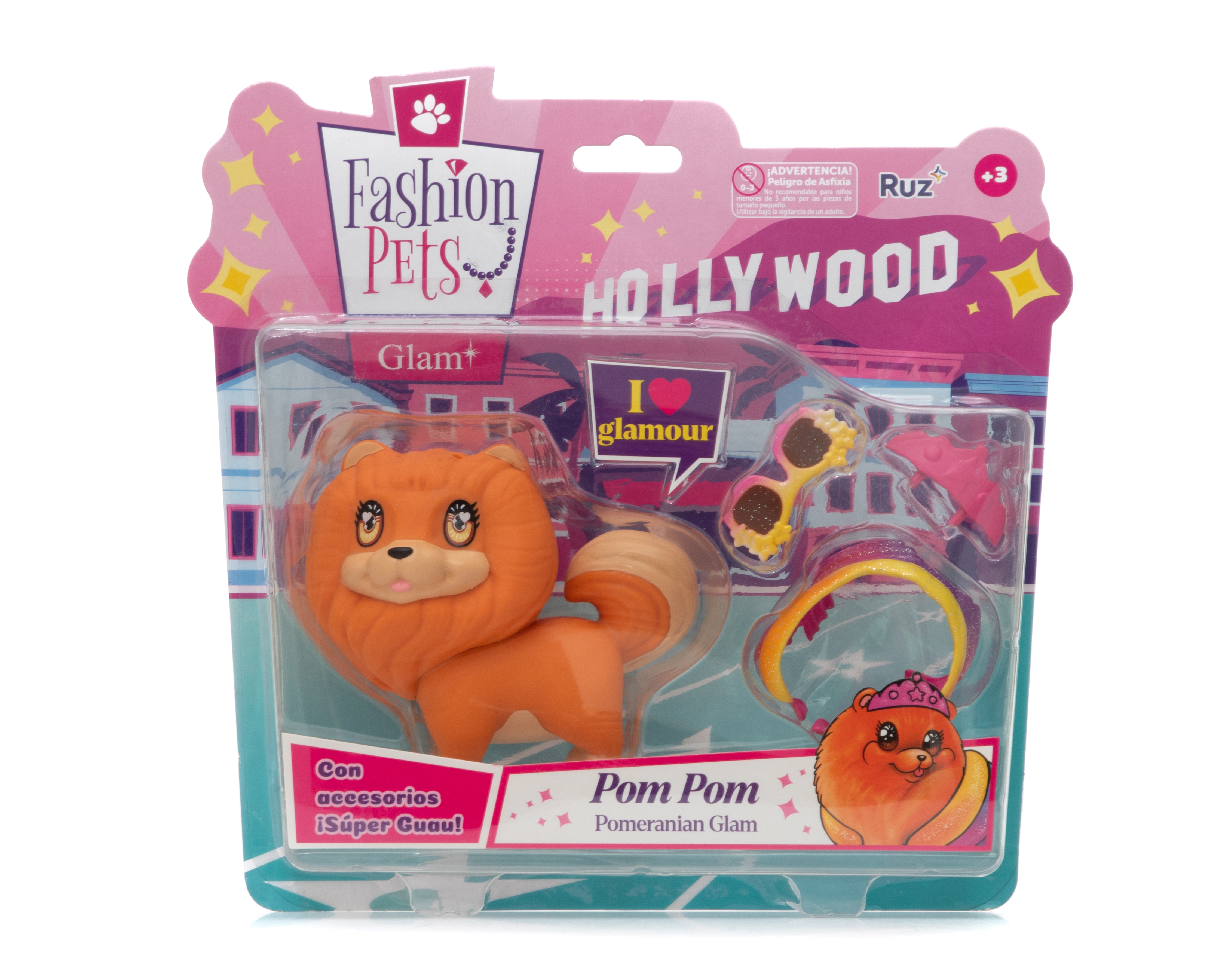 Foto 5 pulgar | Foto 4 | Pom Pom Pomeranian Glam Ruz Fashion Pets