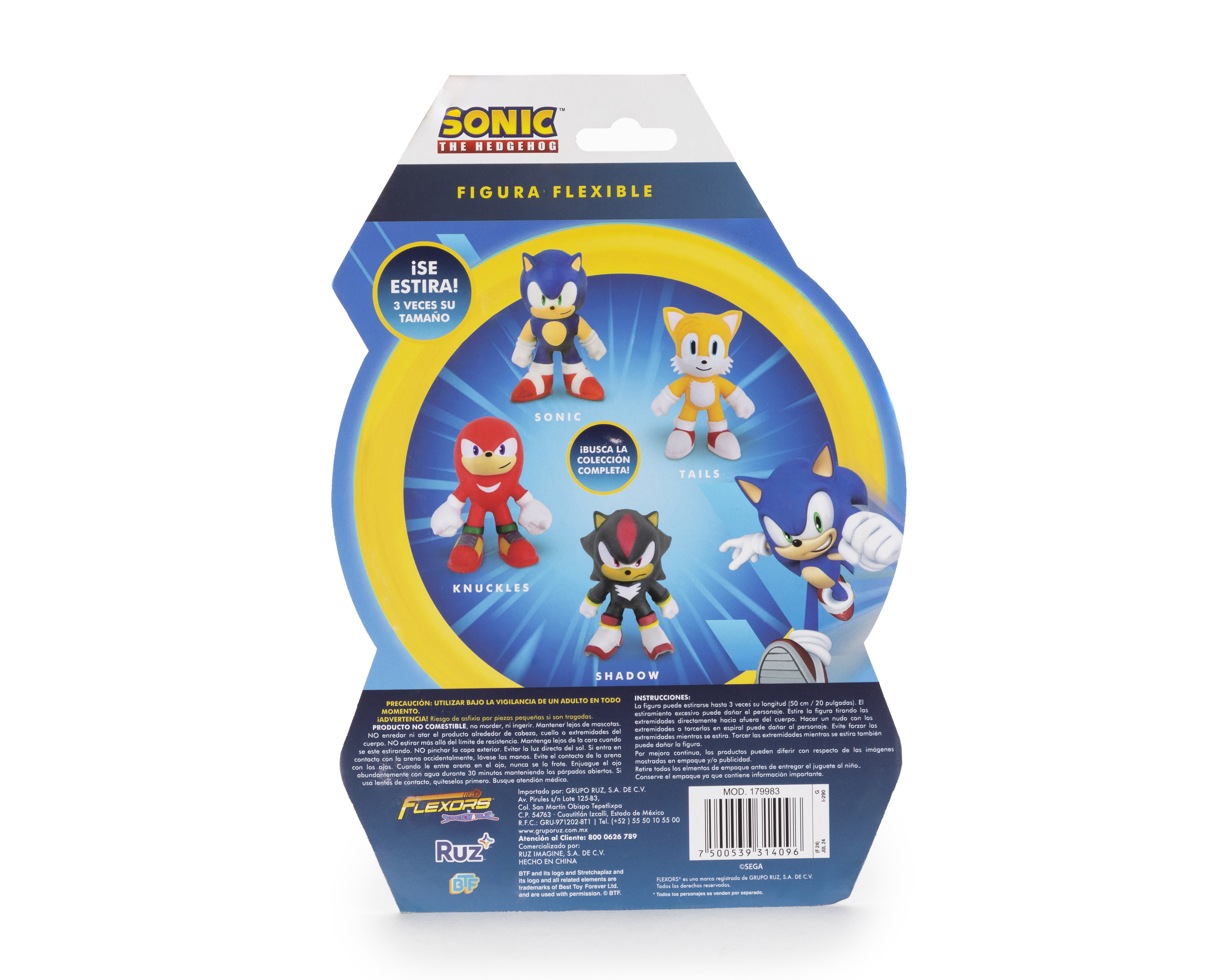 Foto 2 | Foto 2 | Figura Sonic Shadow Flexible Estirable