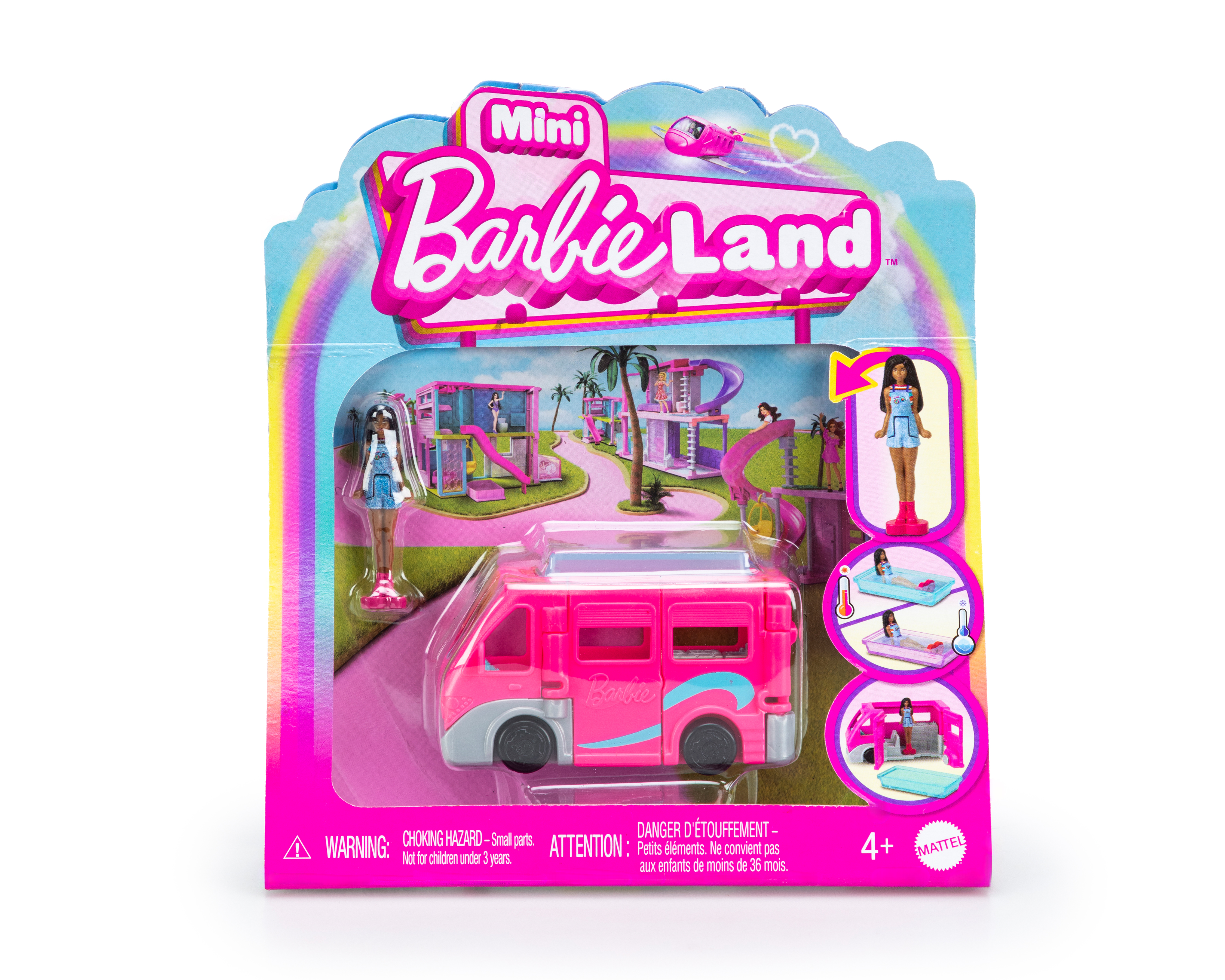Foto 2 pulgar | Foto 1 | Camper Barbie Mini BarbieLand