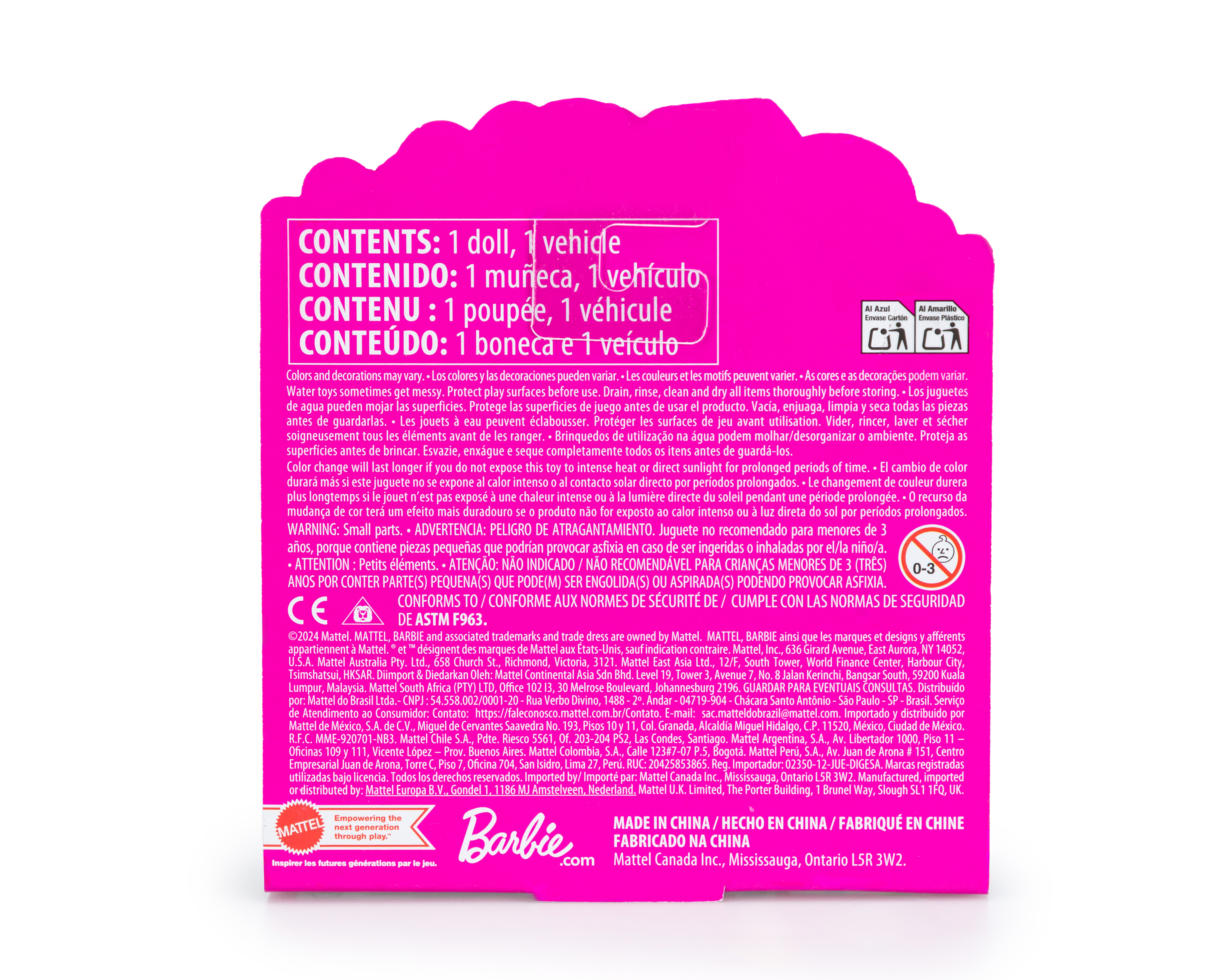 Foto 3 pulgar | Foto 2 | Camper Barbie Mini BarbieLand