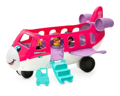 Foto 1 | Foto 1 | Avión de Barbie Fisher-Price Little People Avión de los Sueños