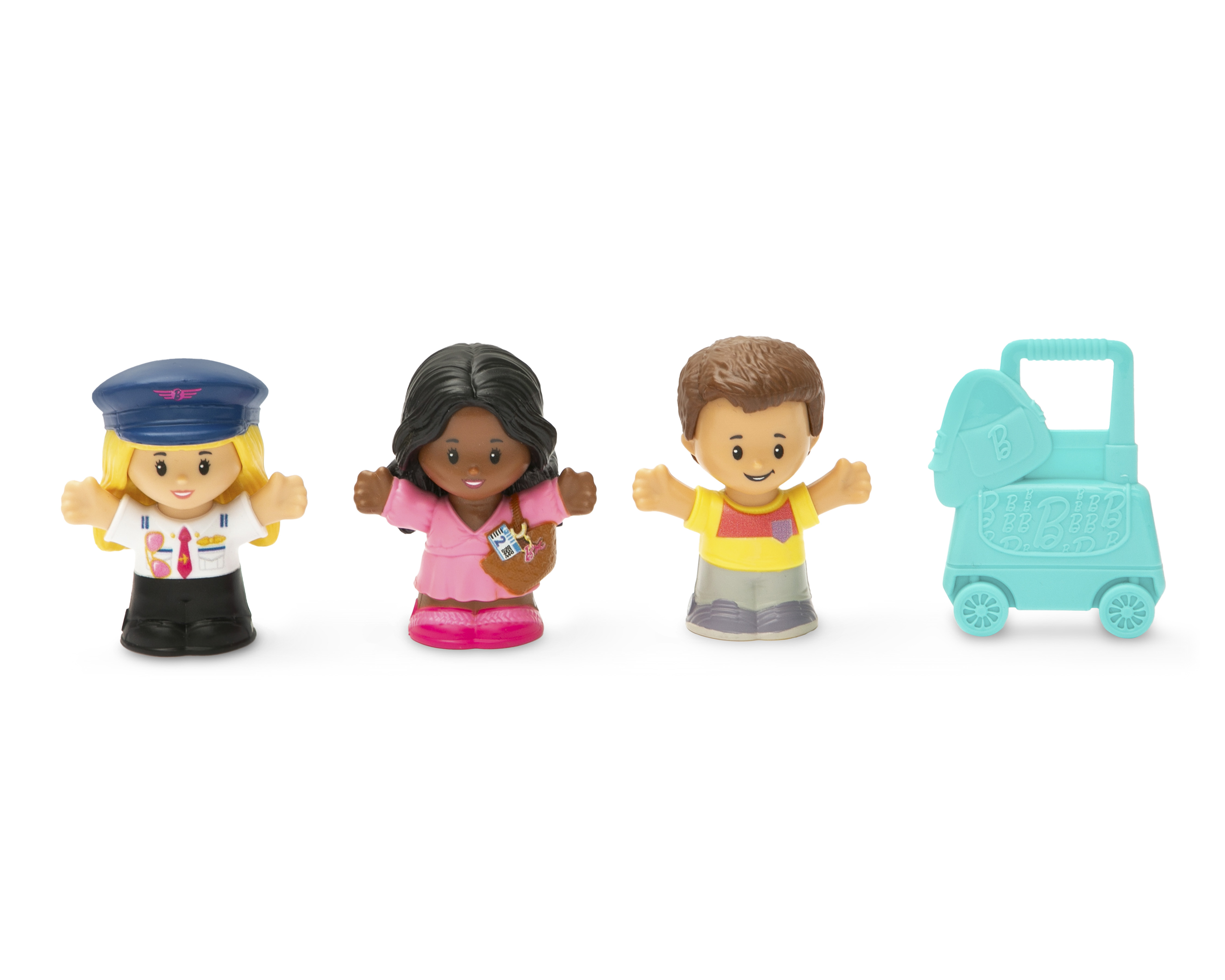 Foto 4 pulgar | Foto 3 | Avión de Barbie Fisher-Price Little People Avión de los Sueños