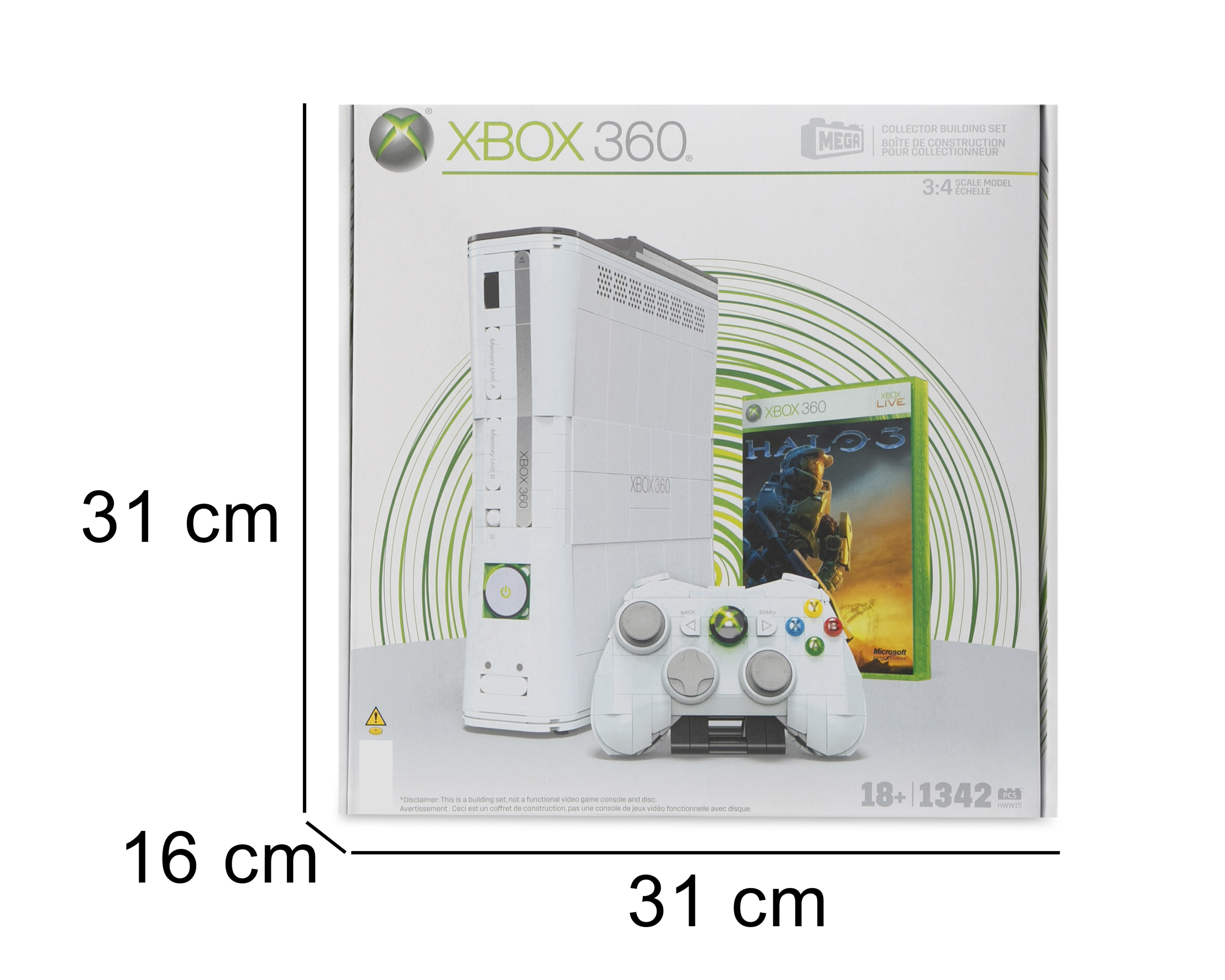 Foto 5 pulgar | Foto 4 | Bloques de Construcción Mega Blocks Xbox 360 1342 Piezas