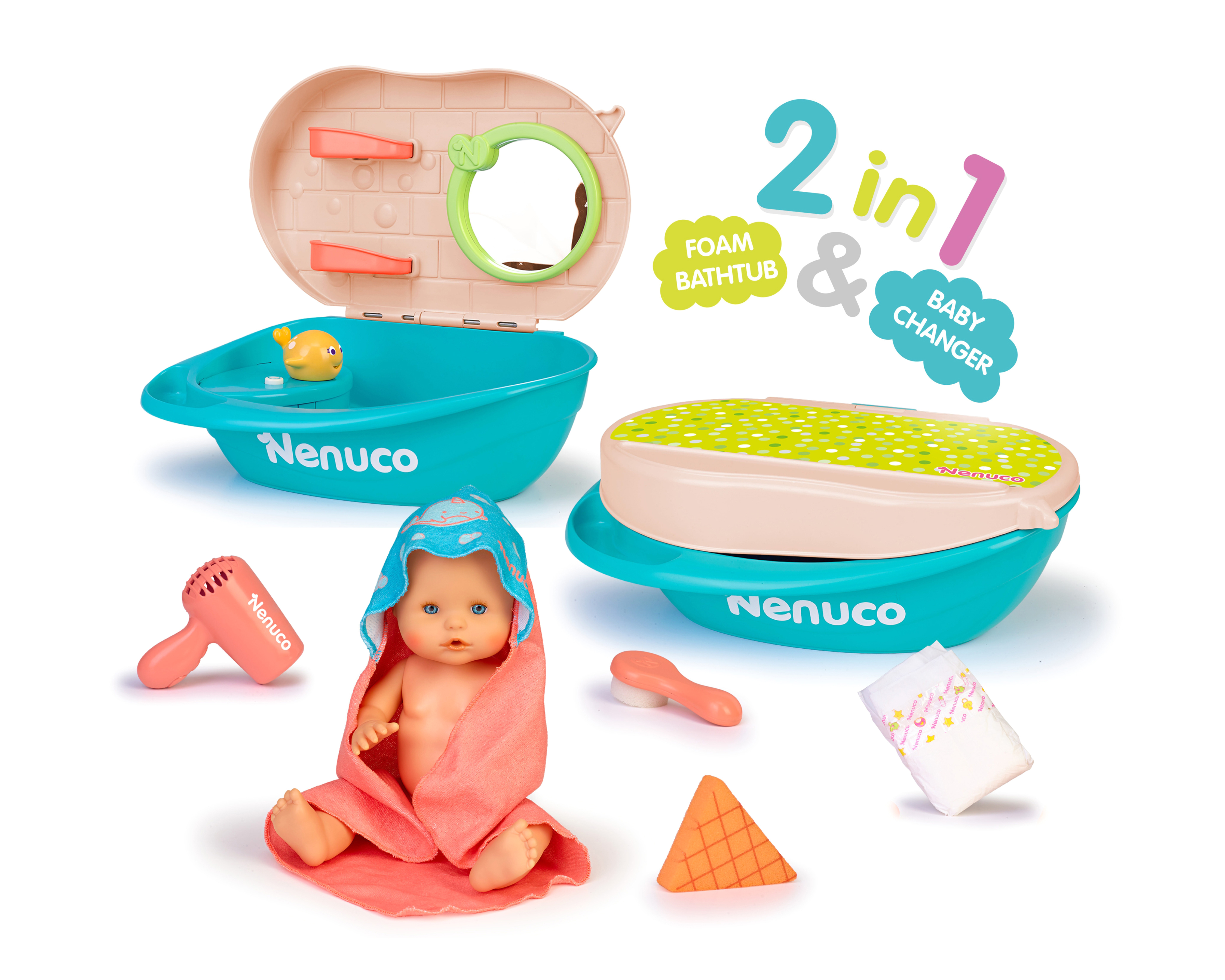 Foto 3 pulgar | Foto 2 | Bebé Nenuco Baño de Espuma 2 en 1