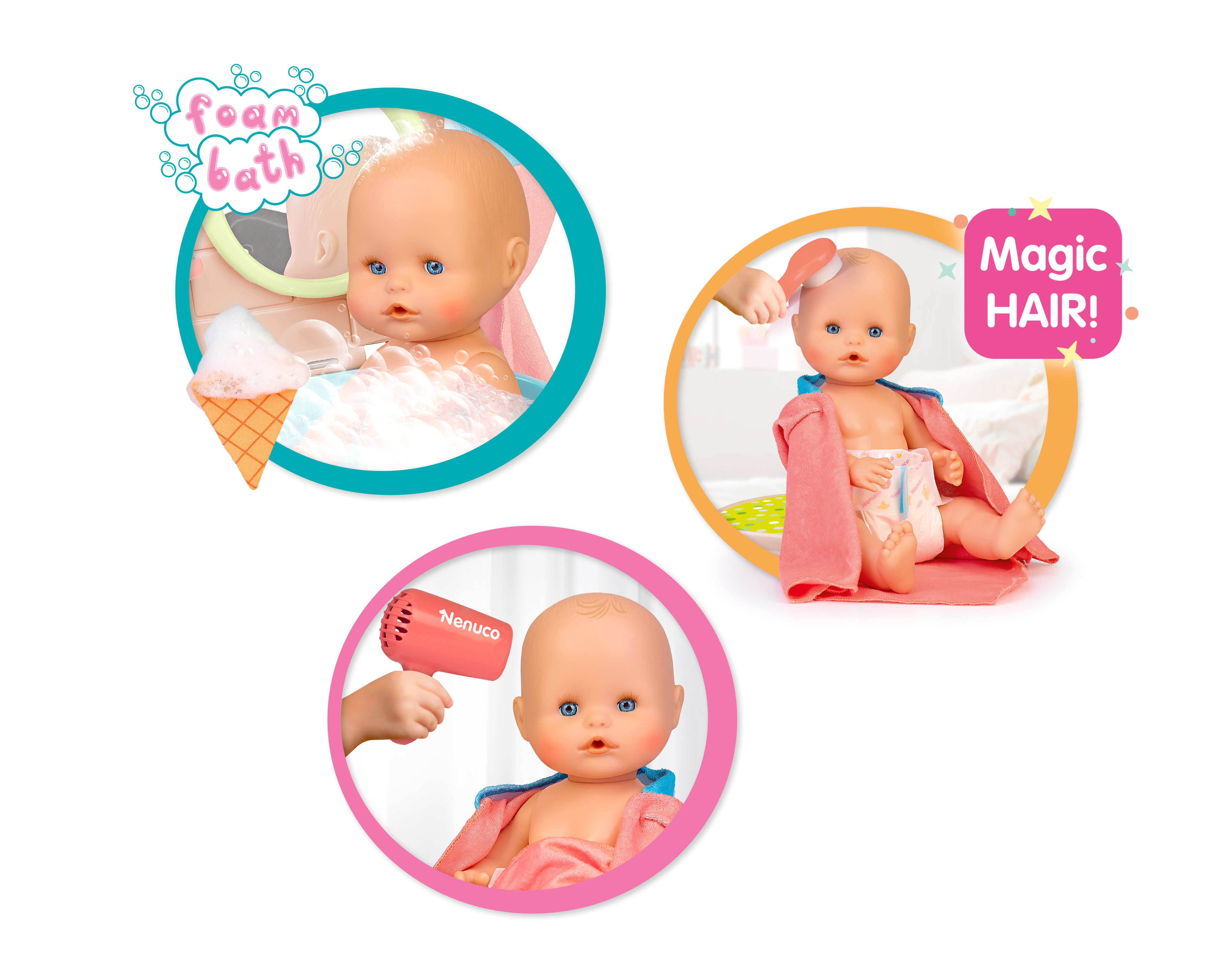 Foto 4 pulgar | Foto 3 | Bebé Nenuco Baño de Espuma 2 en 1