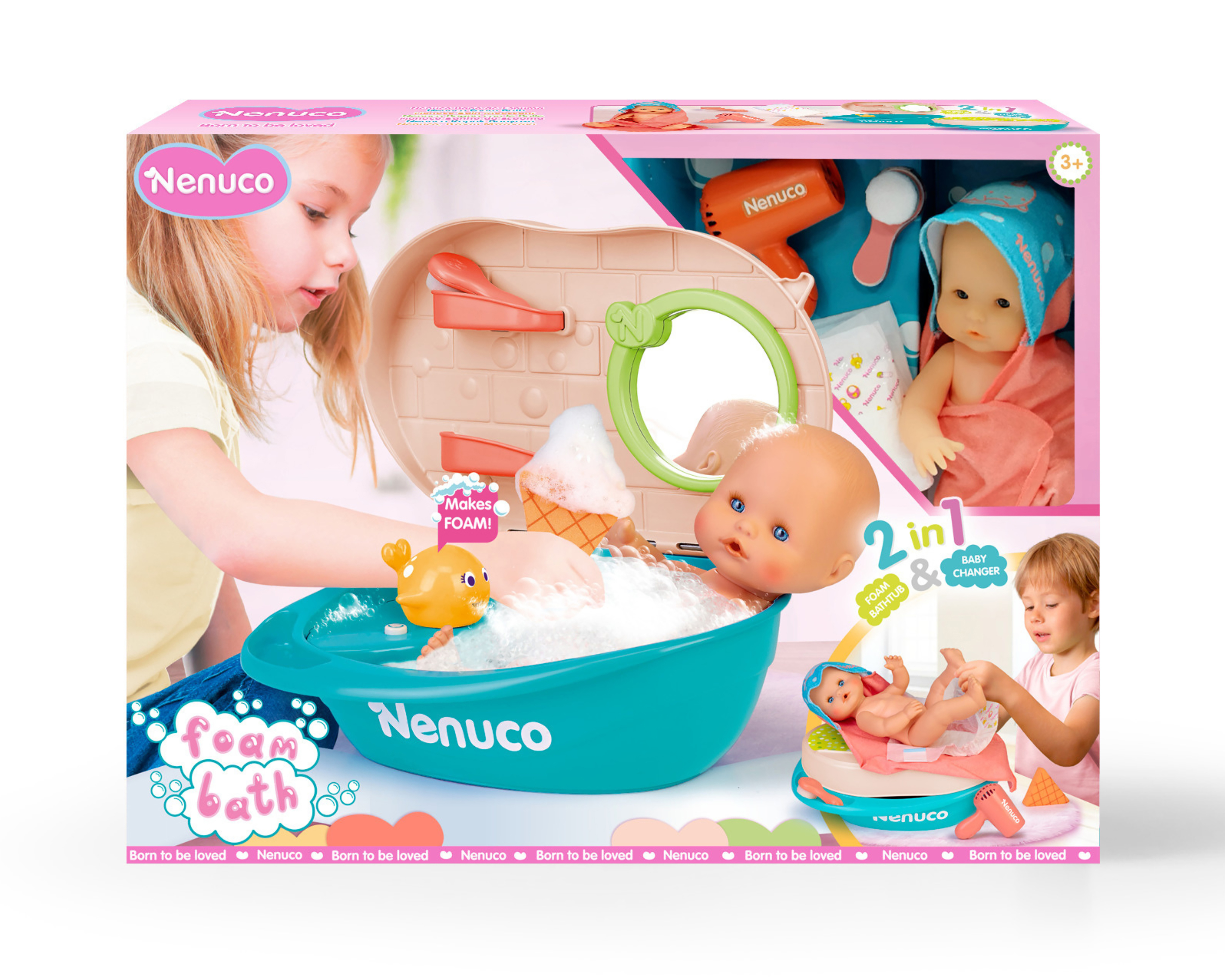 Foto 4 | Foto 4 | Bebé Nenuco Baño de Espuma 2 en 1