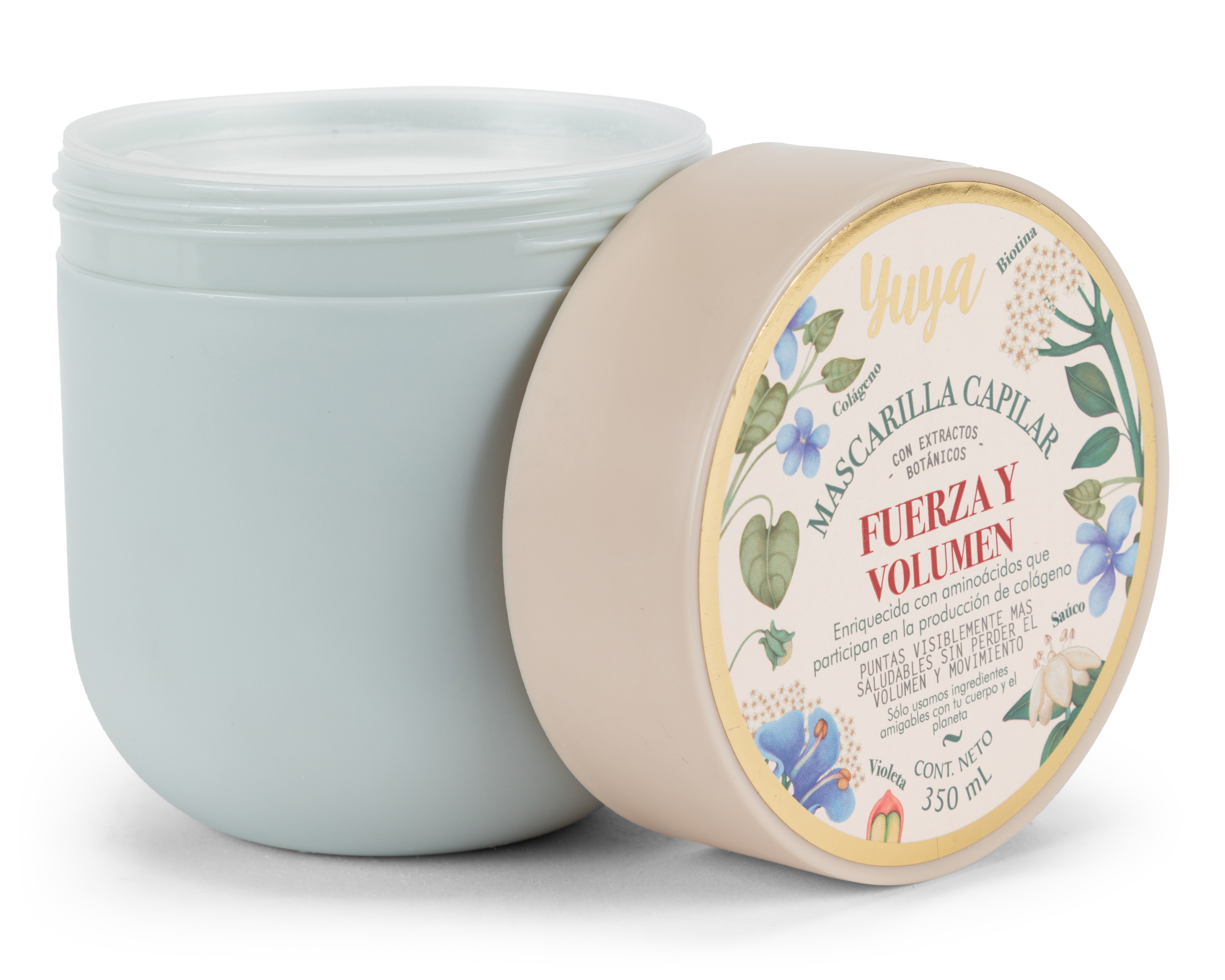 Foto 3 pulgar | Foto 2 | Mascarilla Capilar Yuya Fuerza y Volumen 350 ml