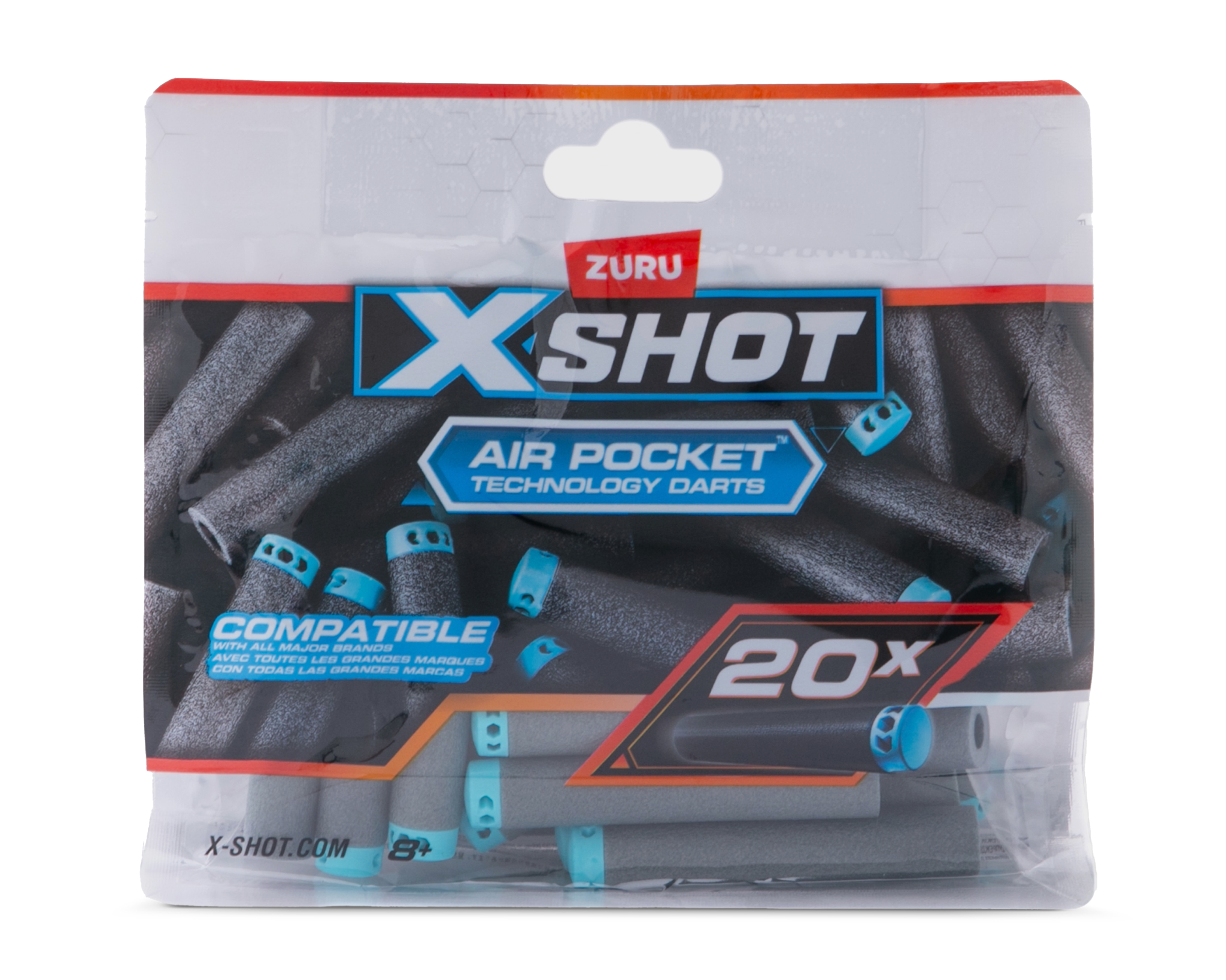 Foto 4 pulgar | Foto 3 | Dardo de Repuesto Zuru XShot 20 Piezas
