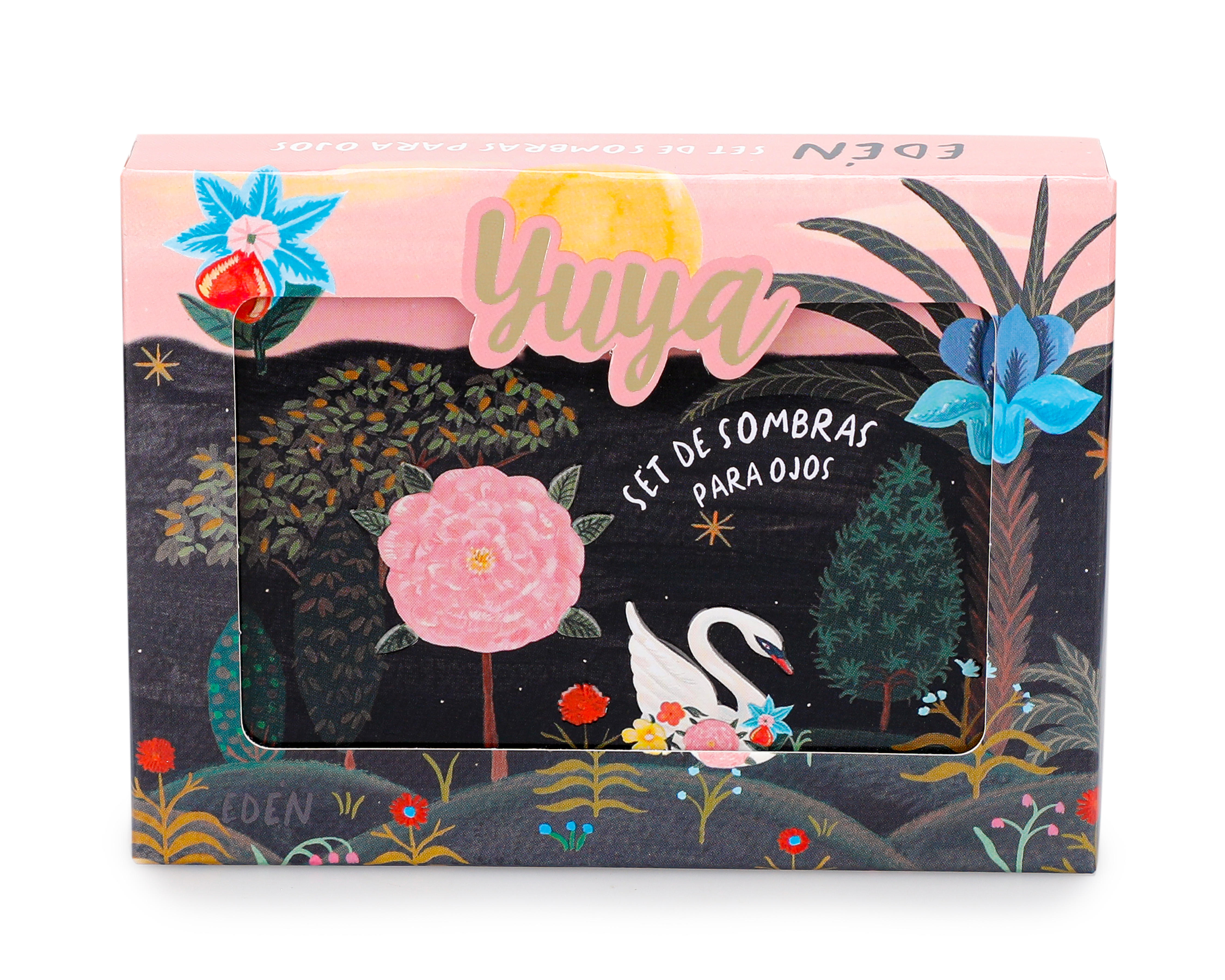 Foto 4 pulgar | Foto 3 | Sombras para Ojos Yuya Edén 12 Tonos