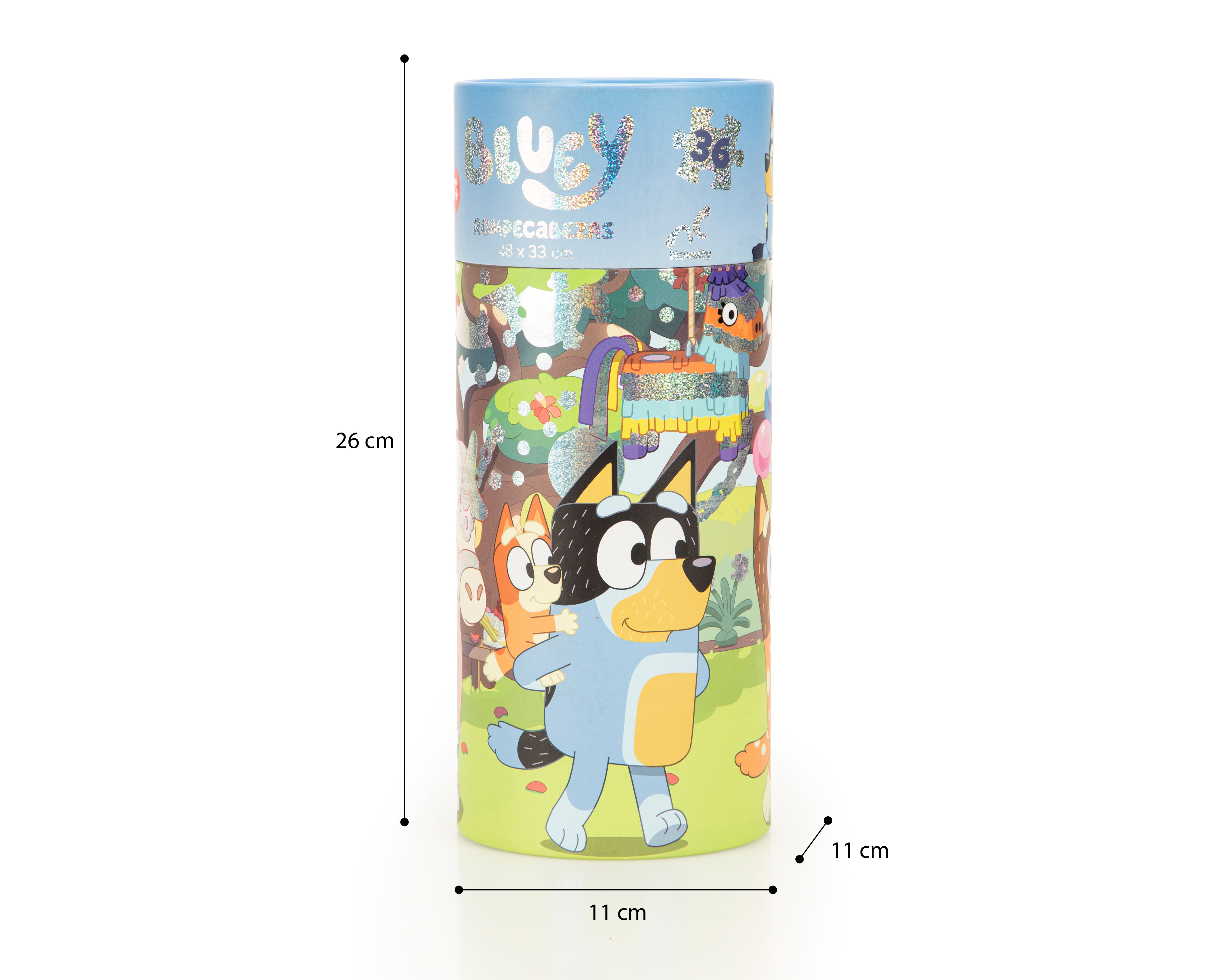 Foto 3 | Foto 3 | Rompecabezas Bluey Novelty 36 Piezas