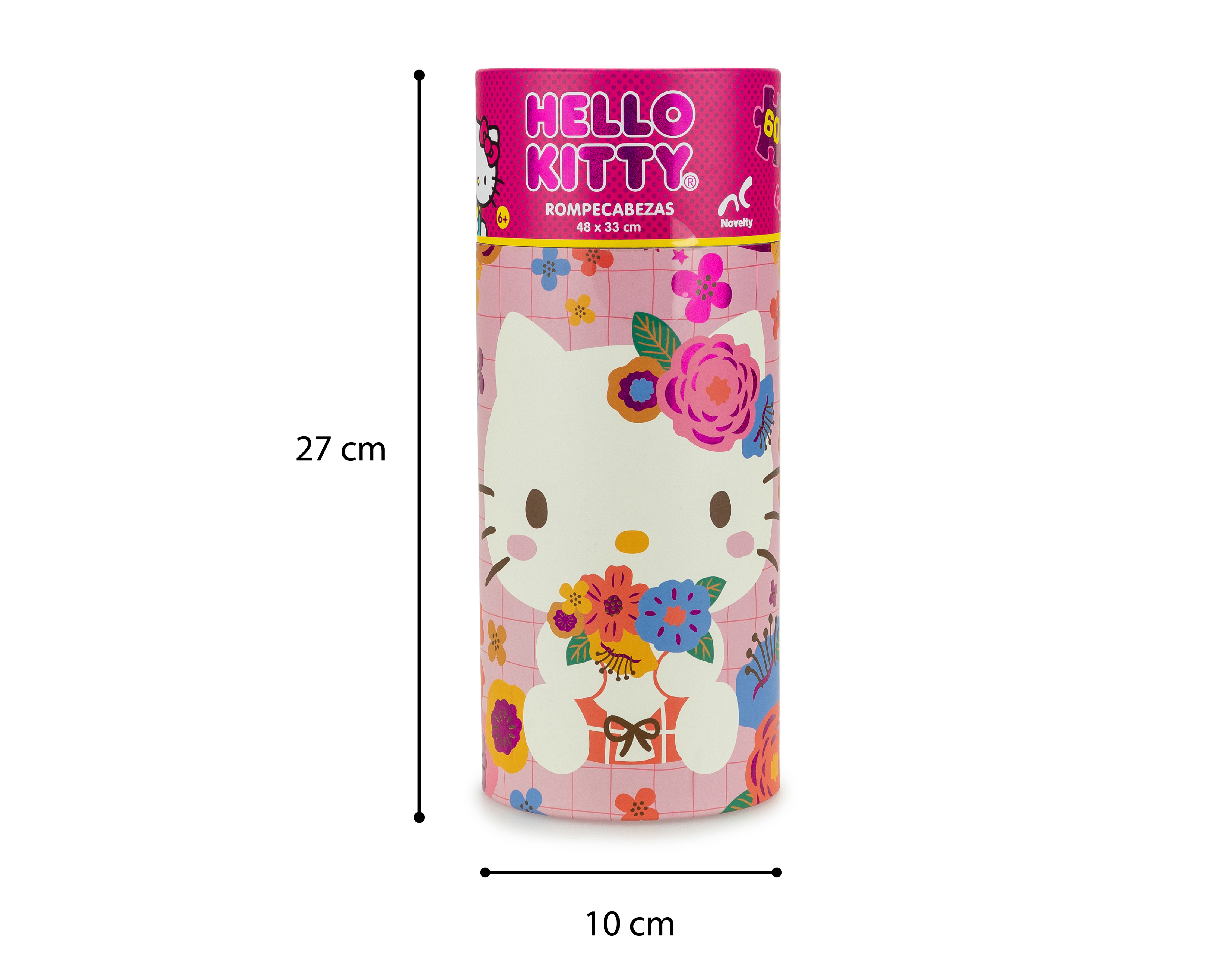 Foto 4 pulgar | Foto 3 | Rompecabezas Hello Kitty Novelty 60 Piezas