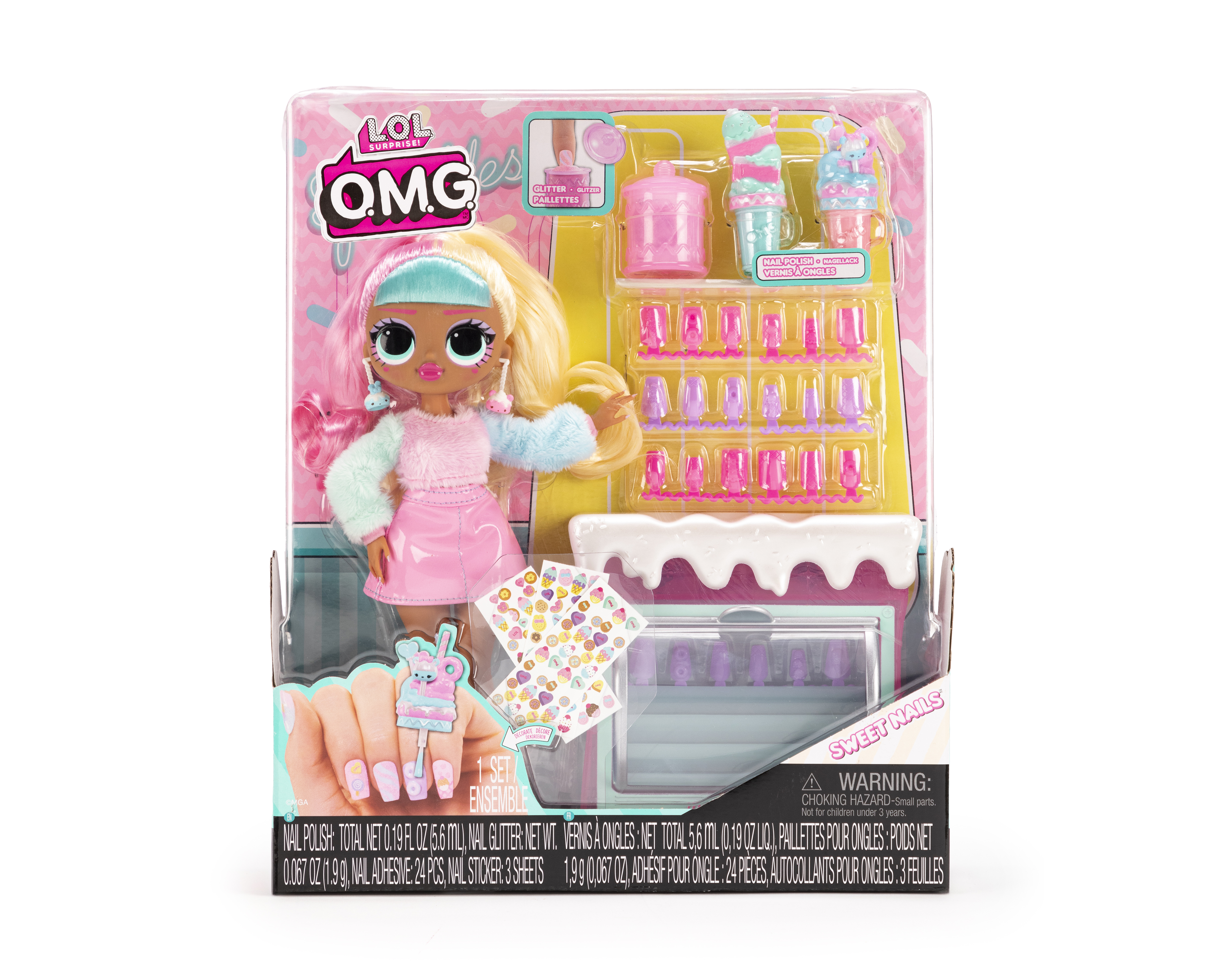 Muñeca L.O.L. Surprise O.M.G Sweet Nails