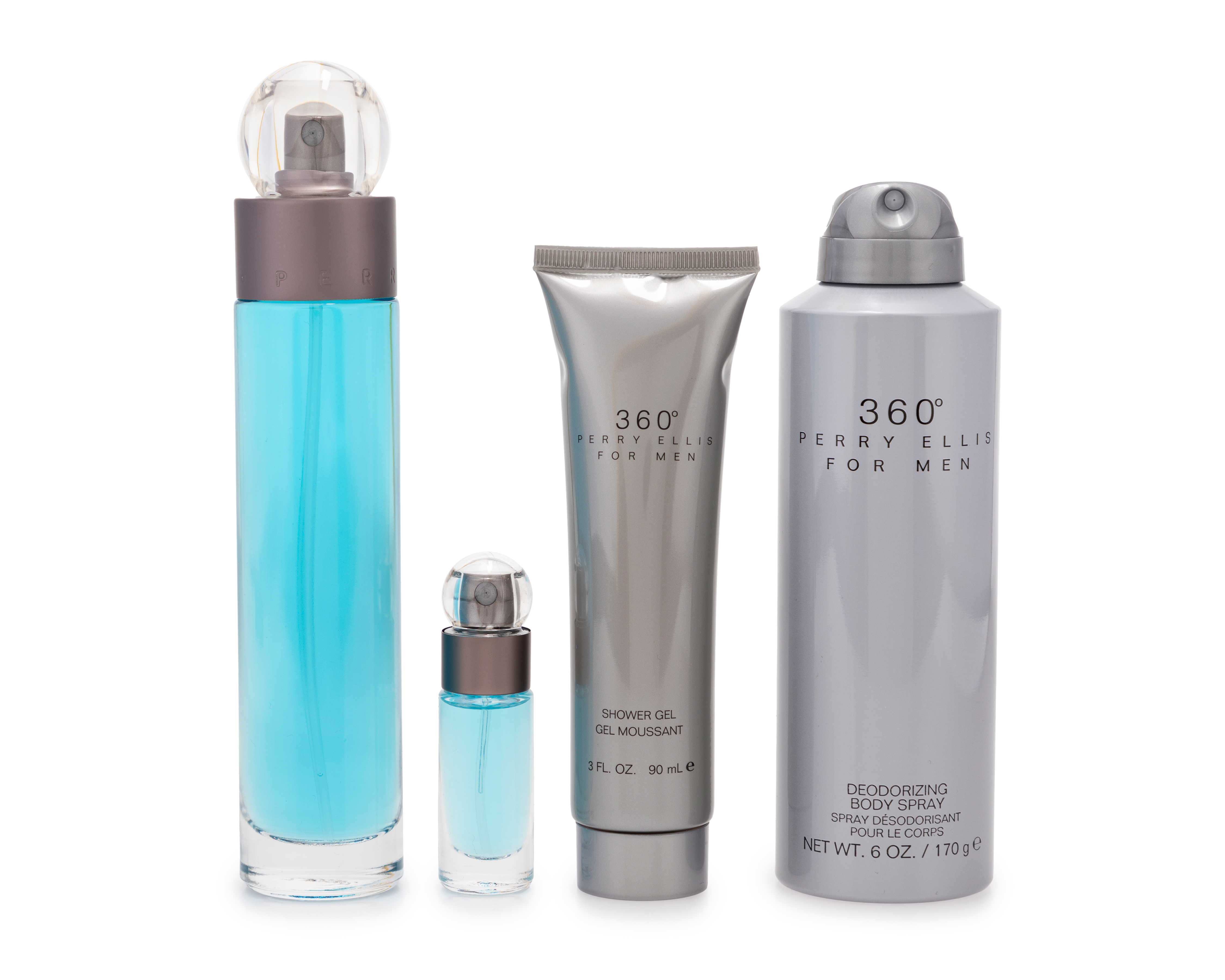 Foto 4 pulgar | Foto 3 | Estuche para Hombre Perry Ellis 360° 4 Piezas