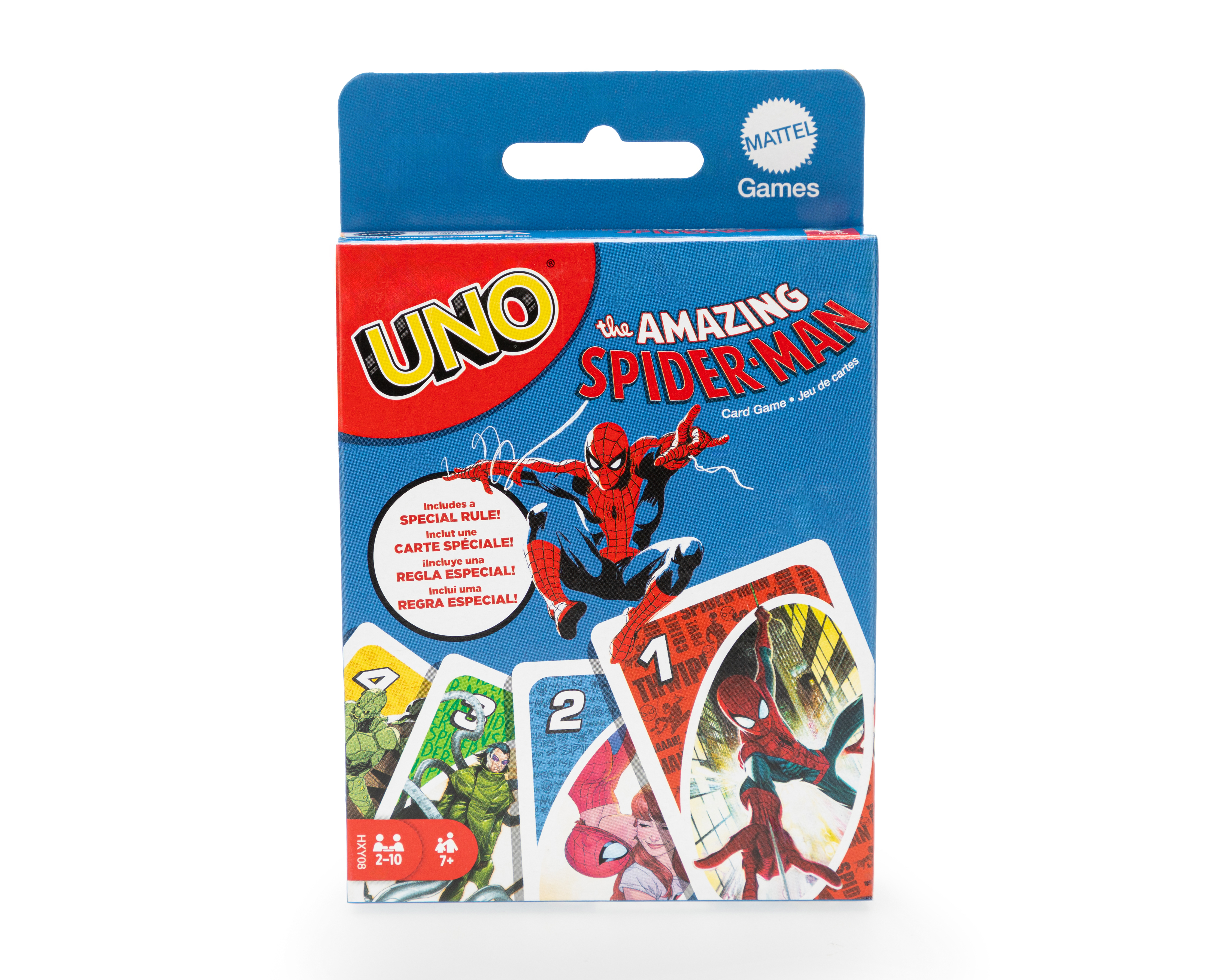 Foto 2 pulgar | Foto 1 | Juego de Cartas Uno Marvel The Amazing Spider-Man