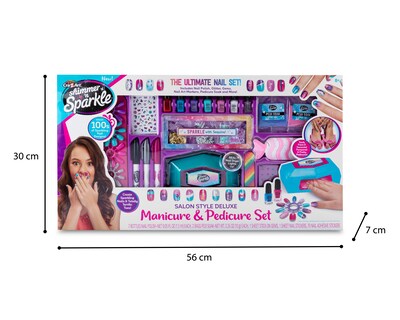 Foto 3 | Foto 3 | Set de Manicure & Pedicure Shimmer N Sparkle