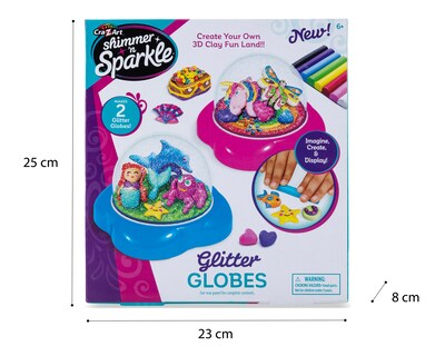 Foto 3 | Foto 3 | Glitter Globes Cra-Z-Art Shimmer 'N Sparkle