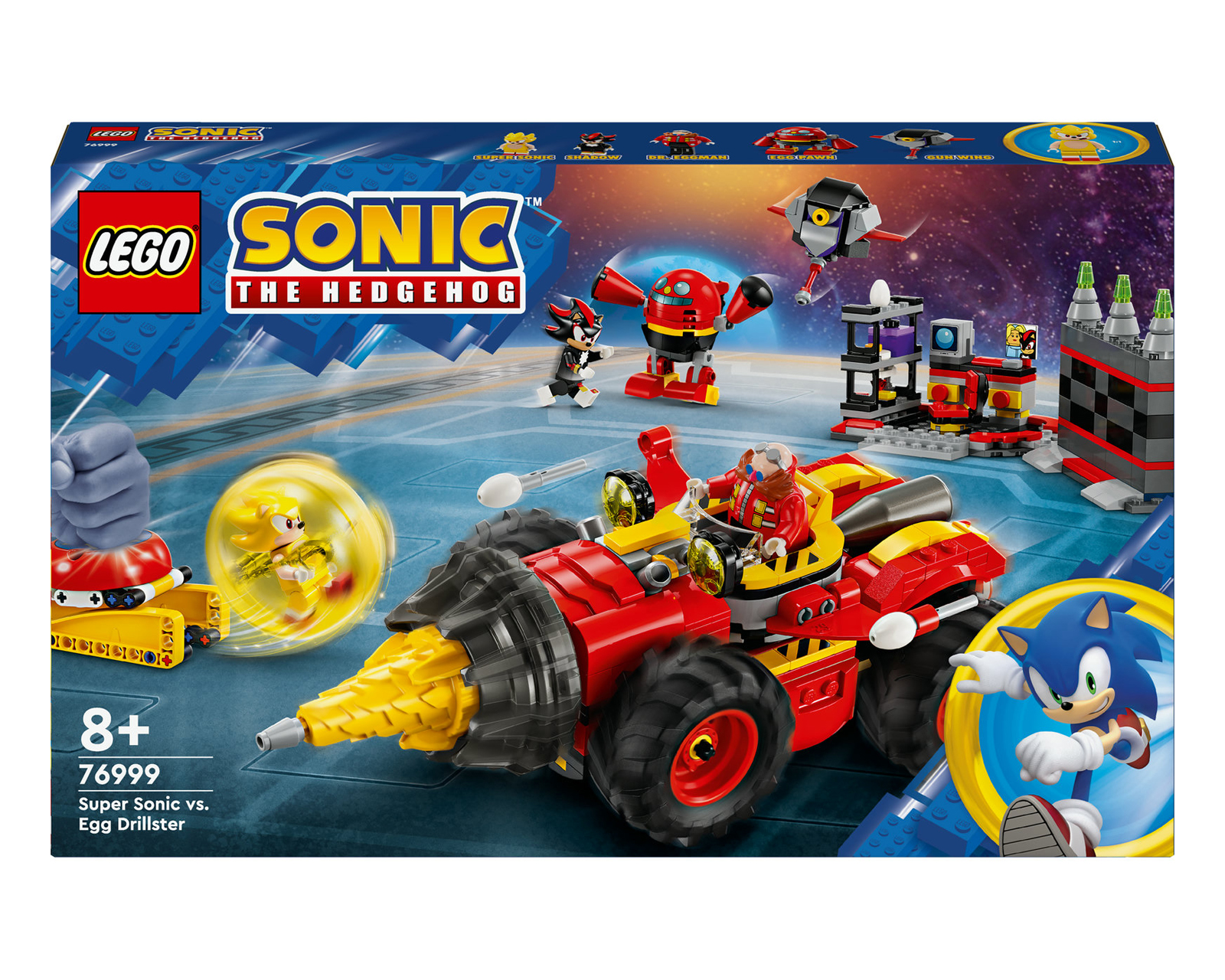 Foto 3 pulgar | Foto 2 | LEGO Sonic the Hedgehog: Super Sonic vs. Egg Drillster