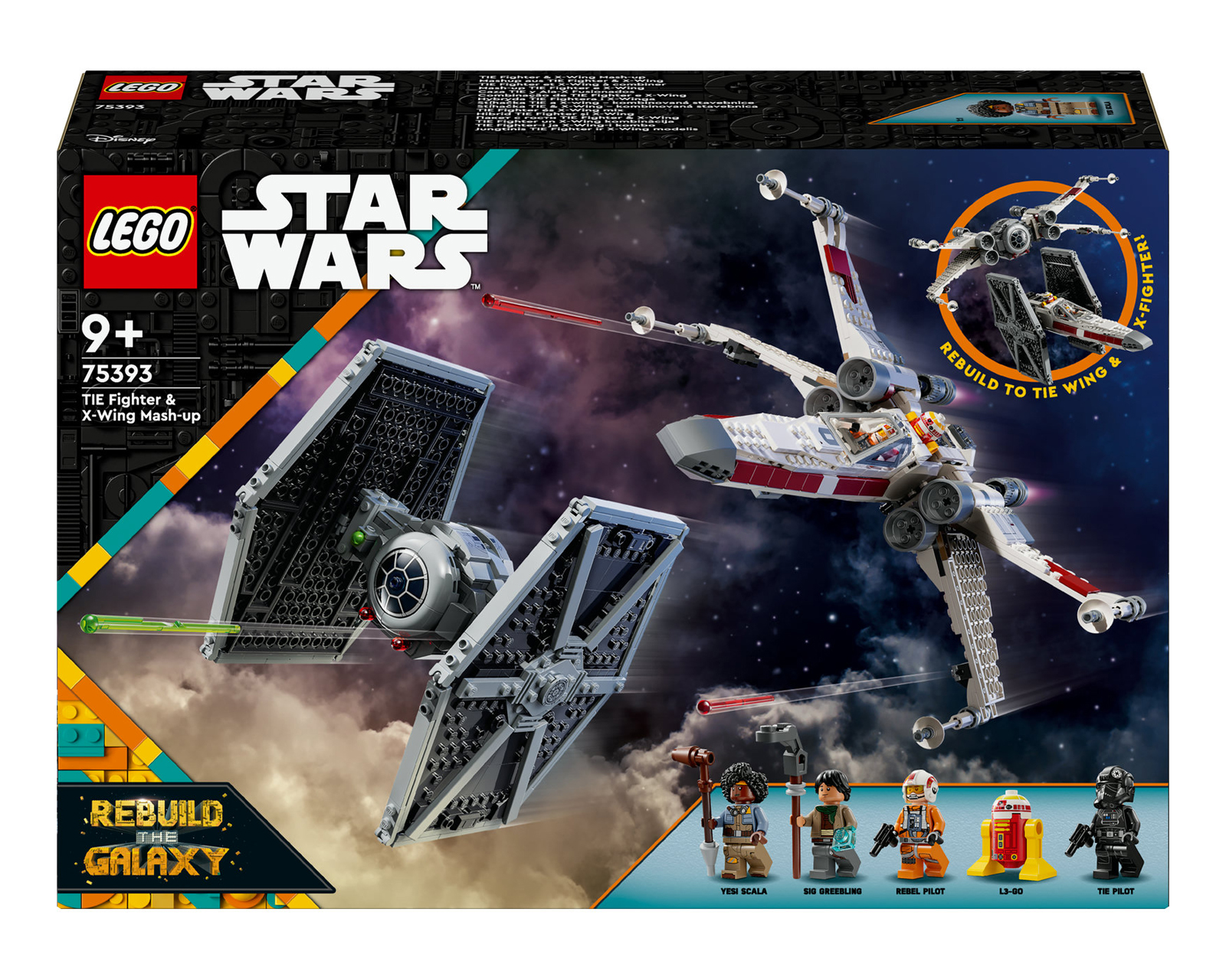 Foto 3 pulgar | Foto 2 | LEGO Star Wars: Rebuild the Galaxy The Fighter & X-Wing Mash-up 1063 Piezas