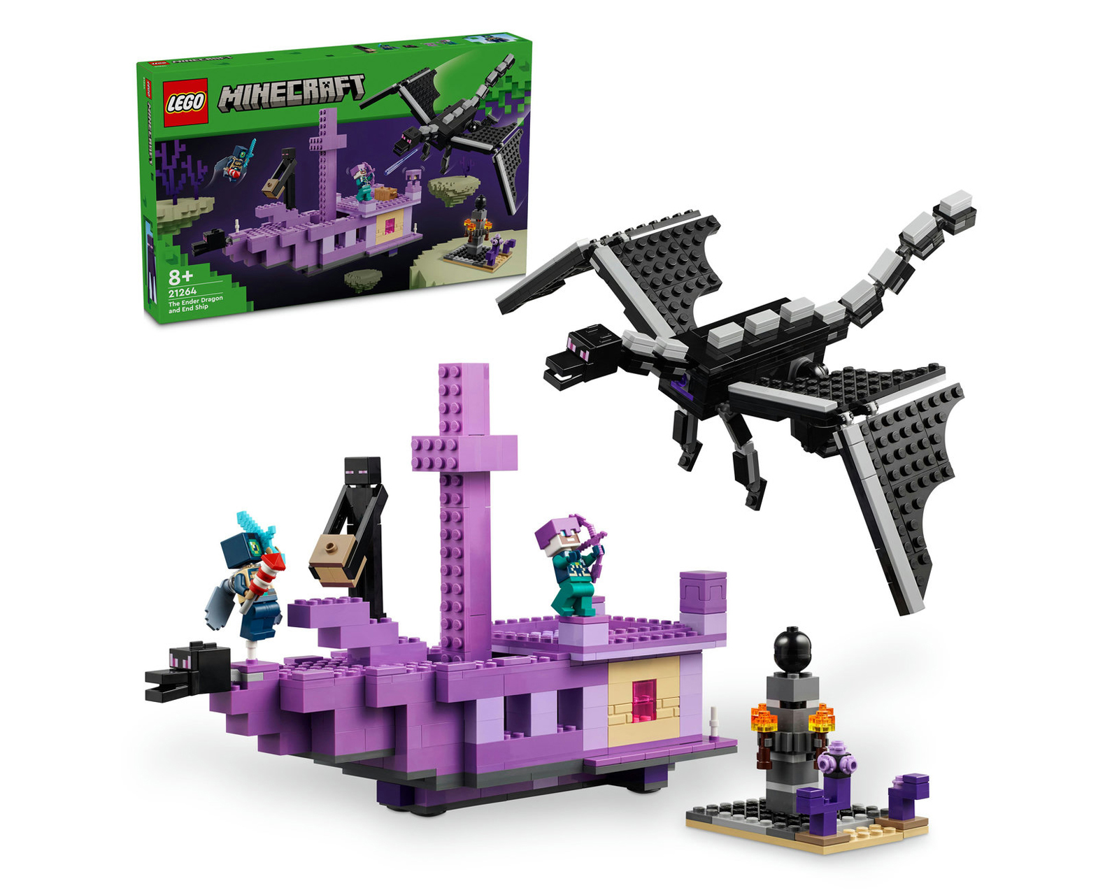 Foto 1 | Foto 1 | LEGO Minecraft: El Dragón Ender y el Barco del End