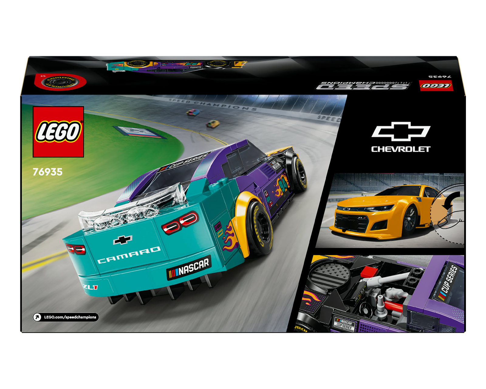 Foto 10 pulgar | Foto 9 | LEGO Speed Champion: Nascar Next Gen Chevrolet Camaro ZL1