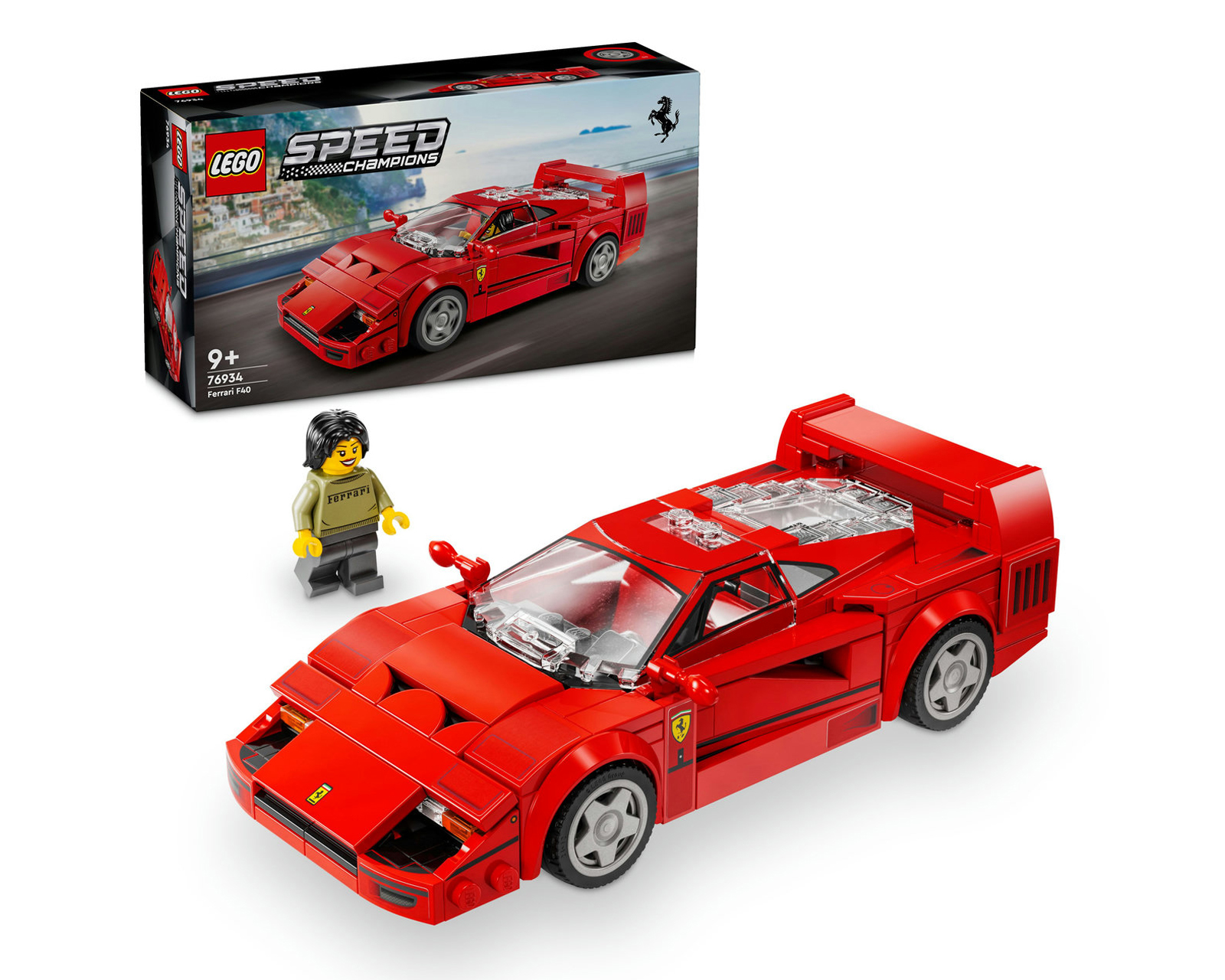 Foto 2 pulgar | Foto 1 | LEGO Speed Champions: Supercoche Ferrari F40