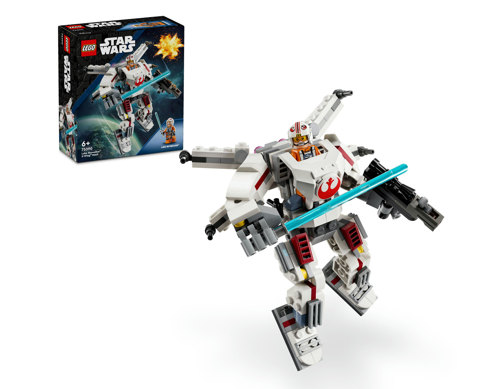 Foto 2 pulgar | Foto 1 | LEGO Star Wars: Meca Ala-X de Luke Skywalker