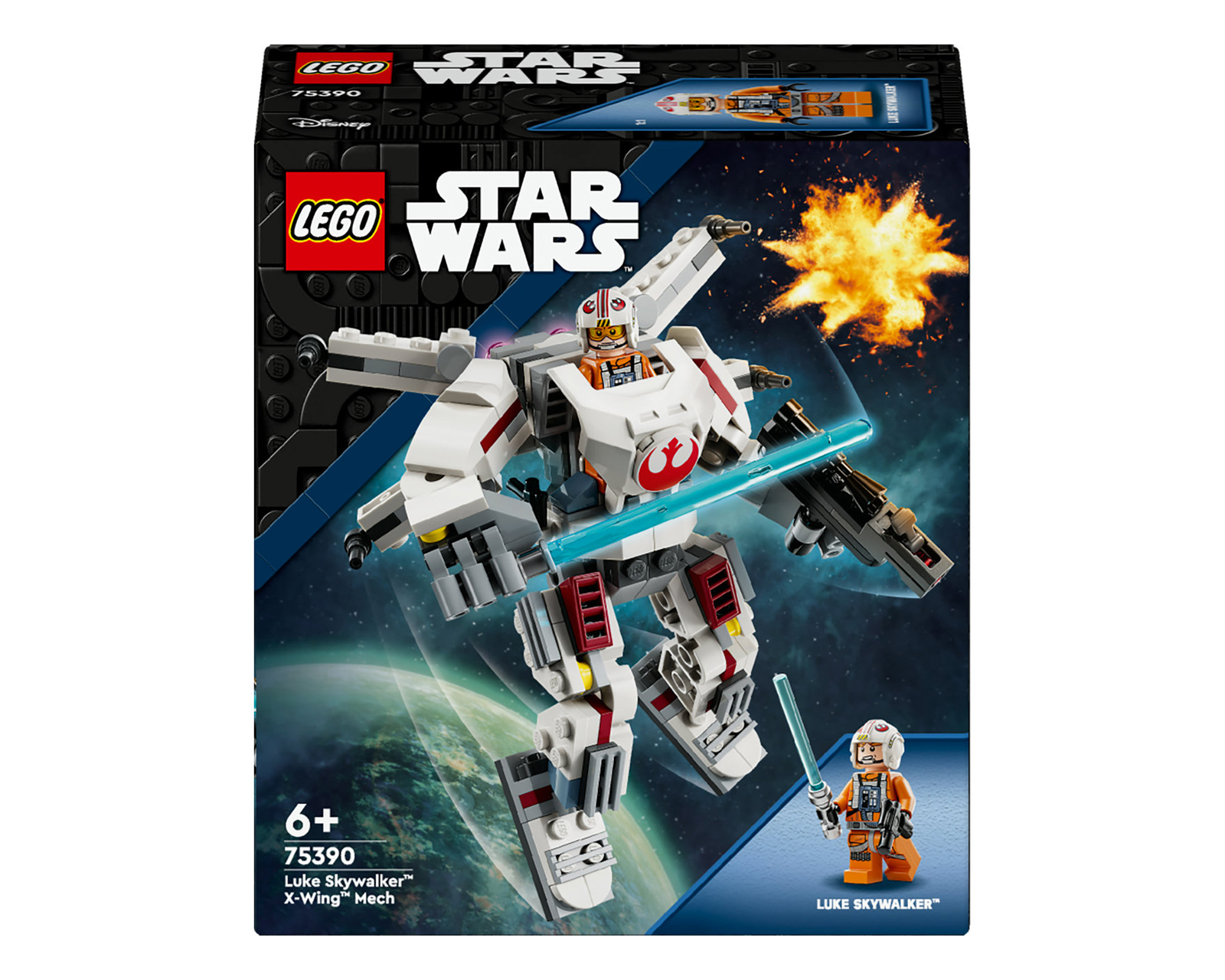 Foto 3 pulgar | Foto 2 | LEGO Star Wars: Meca Ala-X de Luke Skywalker