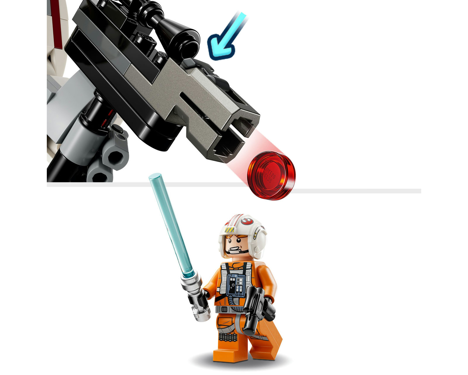 Foto 8 | Foto 8 | LEGO Star Wars: Meca Ala-X de Luke Skywalker