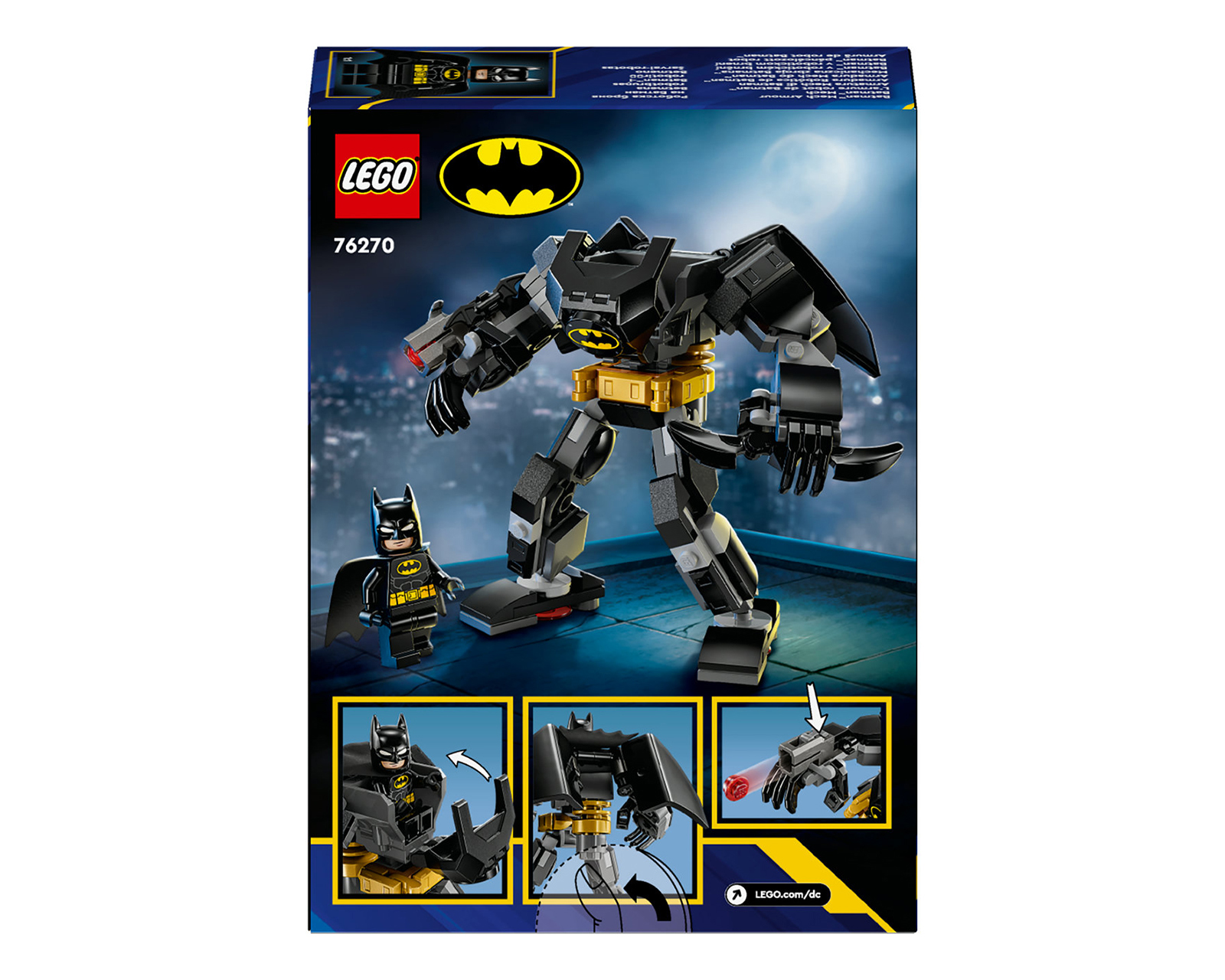 Foto 10 pulgar | Foto 9 | LEGO Batman: Armadura Robótica de Batman