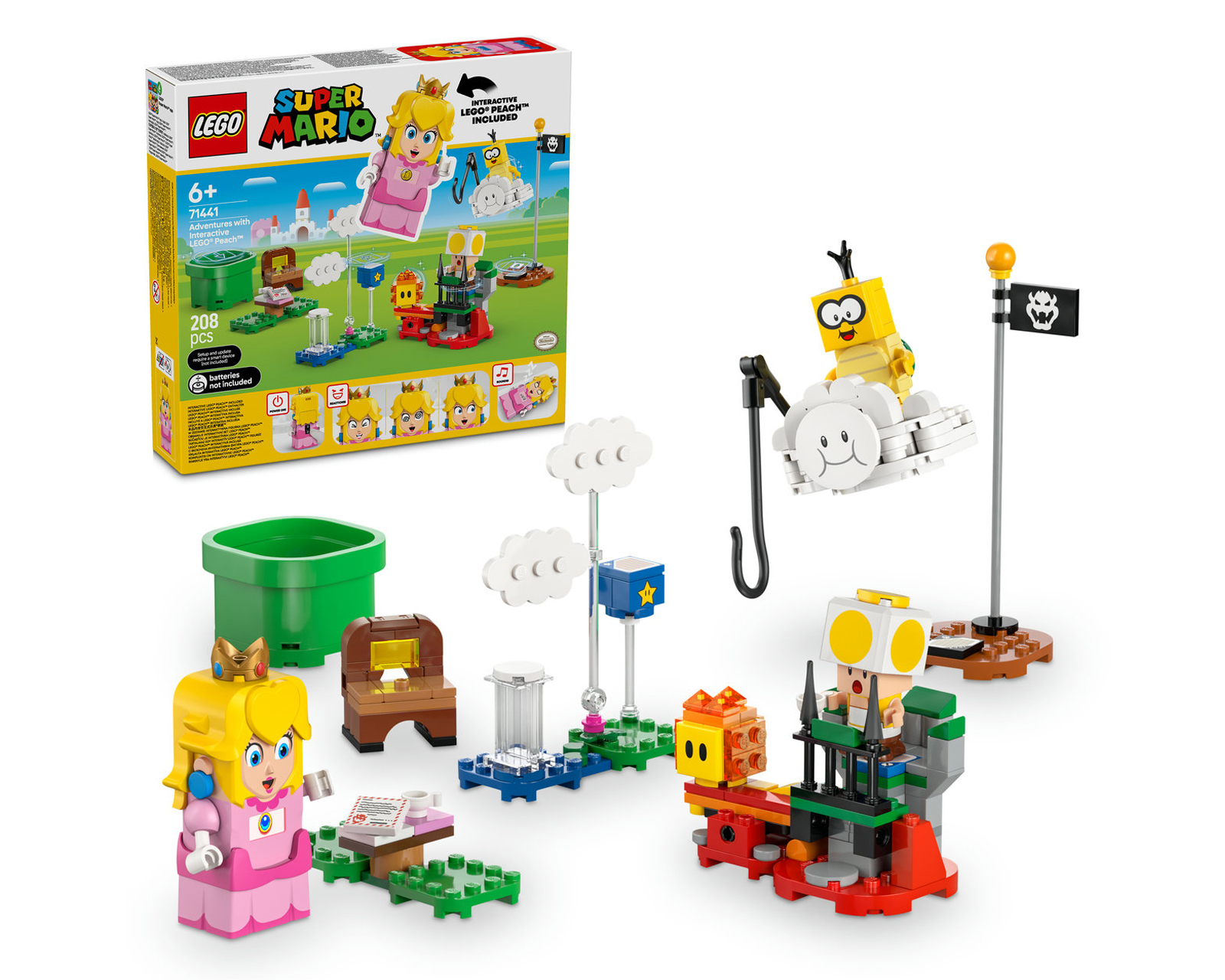 Lego Super Mario: Aventuras Interactivas con Lego Peach