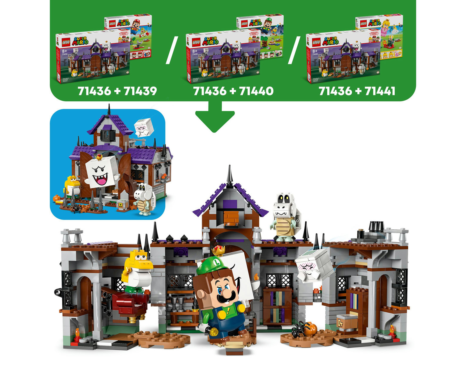 Foto 8 pulgar | Foto 7 | LEGO Super Mario: La Mansión Encantada del Rey Boo