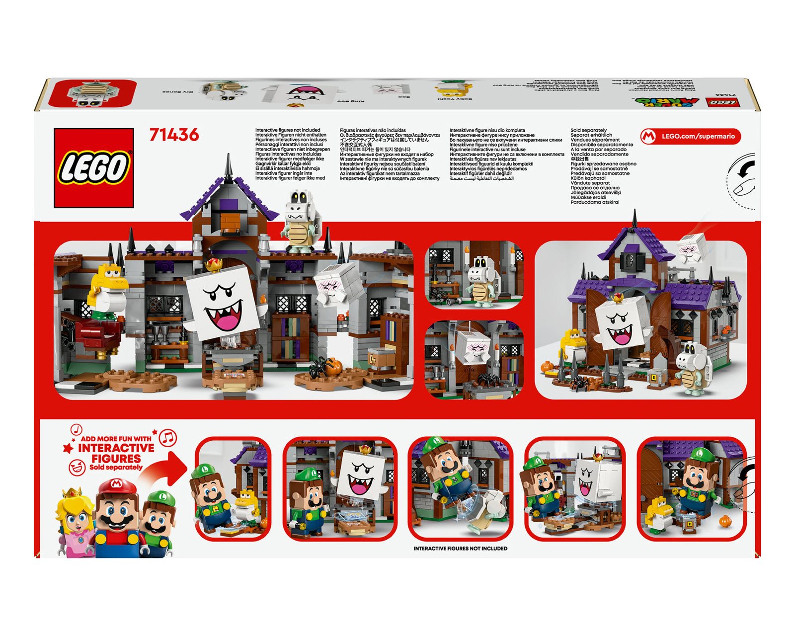 Foto 10 pulgar | Foto 9 | LEGO Super Mario: La Mansión Encantada del Rey Boo