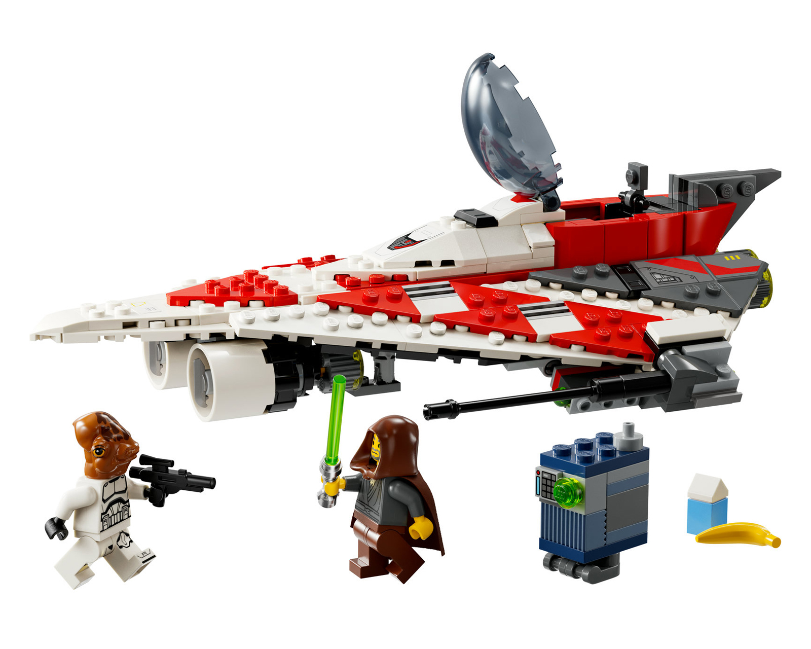 Foto 4 pulgar | Foto 3 | LEGO Star Wars: Rebuild the Galaxy Jedi Bob's Starfighter 305 Piezas