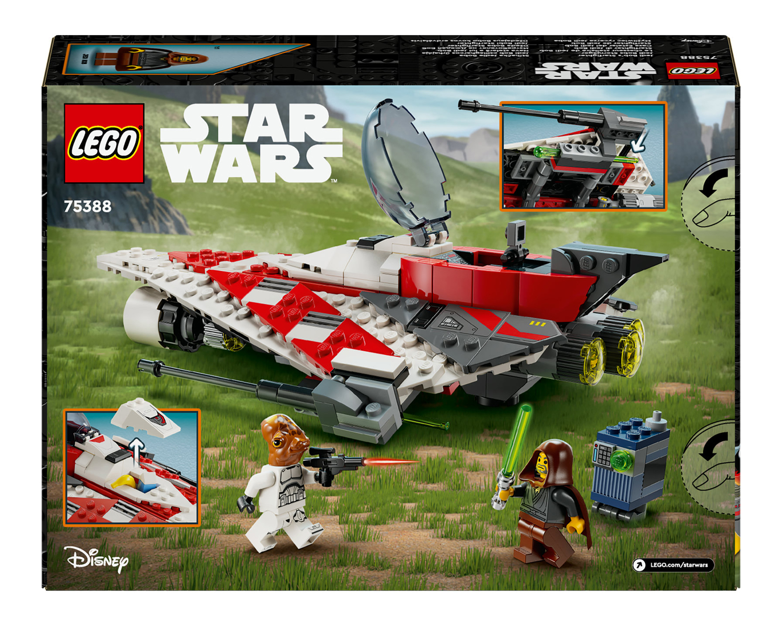 Foto 9 | Foto 9 | LEGO Star Wars: Rebuild the Galaxy Jedi Bob's Starfighter 305 Piezas