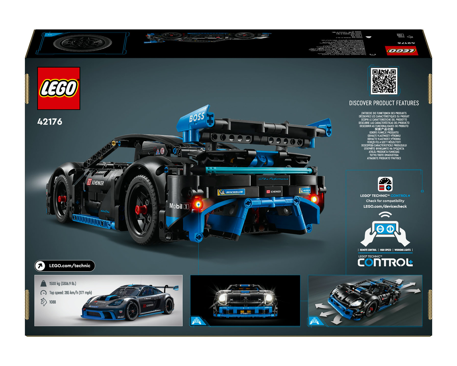 Foto 10 pulgar | Foto 9 | LEGO Auto de Carreras Technic Porshe GT4 e-Performance