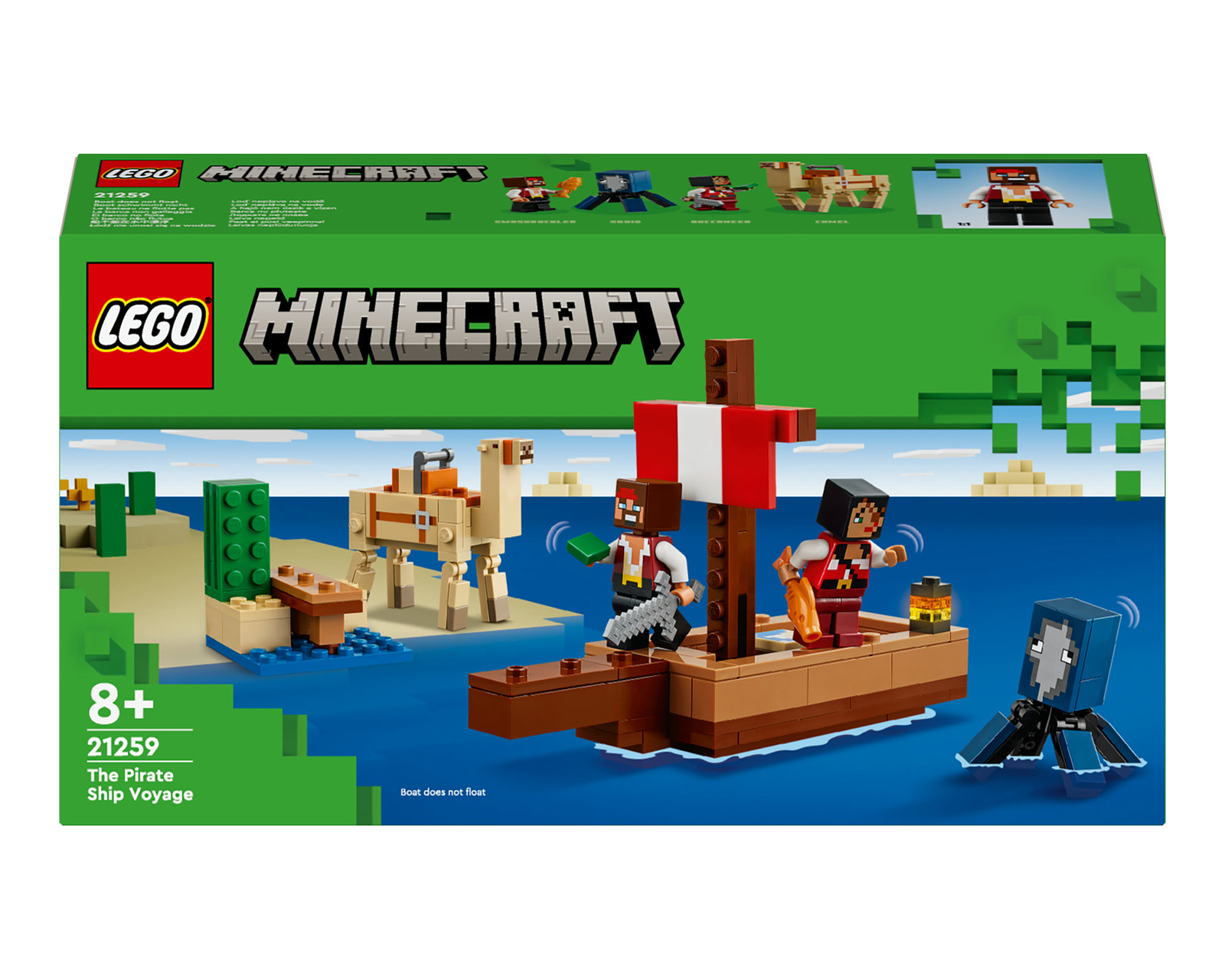 Foto 2 | Foto 2 | LEGO Minecraft: El Viaje en el Barco Pirata