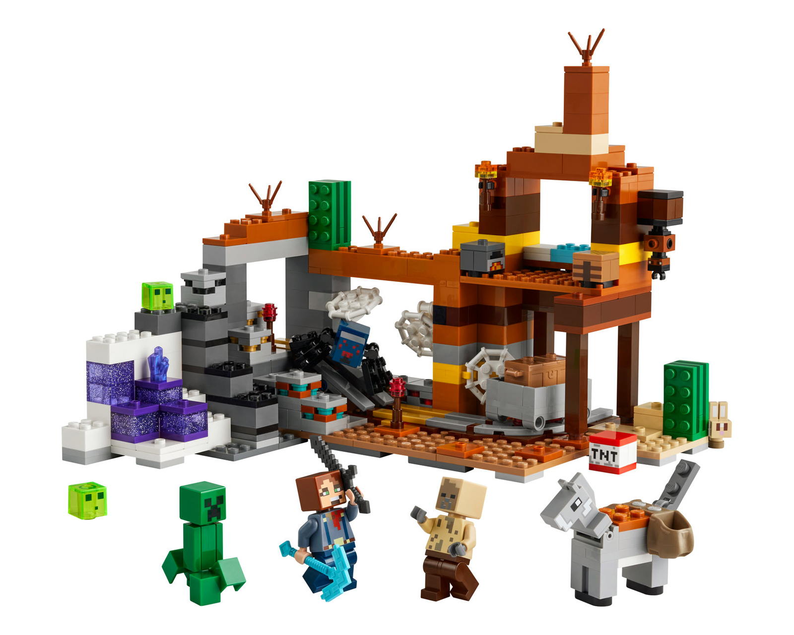 Foto 4 pulgar | Foto 3 | LEGO Minecraft: El Pozo de Mina de Los Páramos