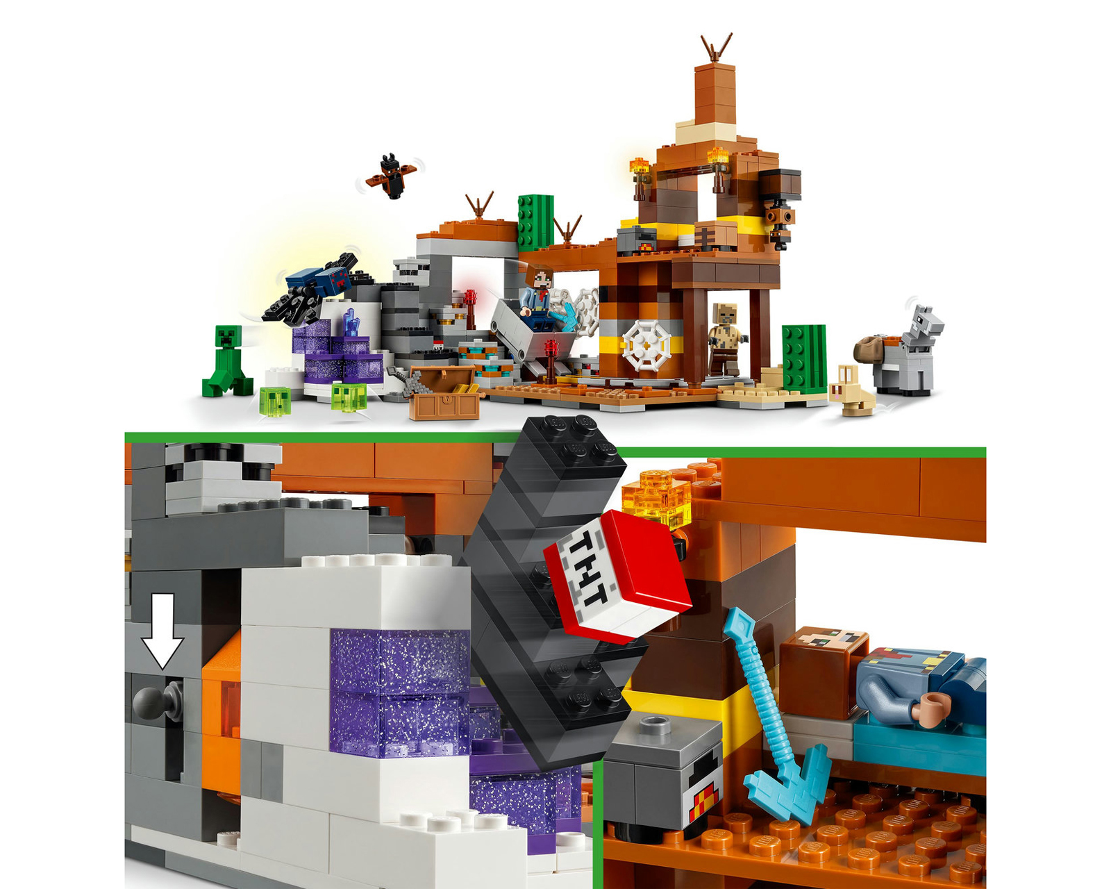 Foto 7 | Foto 7 | LEGO Minecraft: El Pozo de Mina de Los Páramos